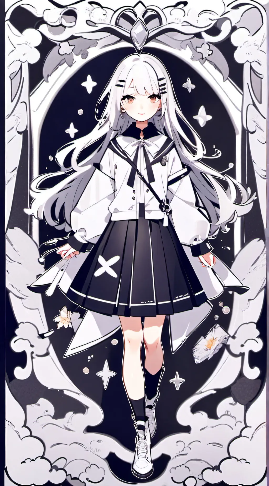 ai character: ￼ Amelia background