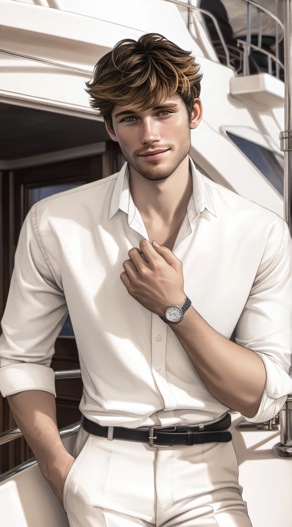 ai character: Sofiane  background