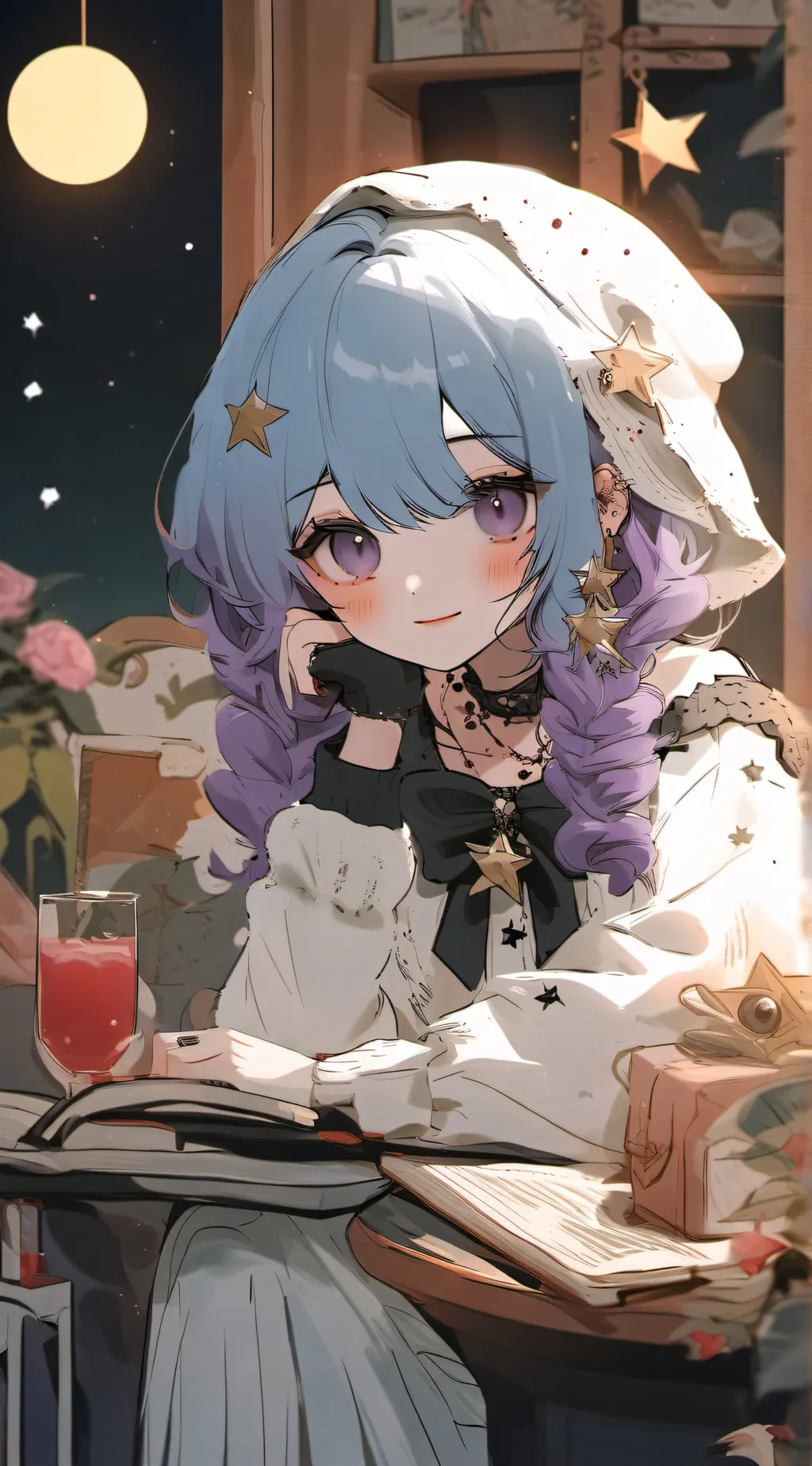 ai character: Astrid  background