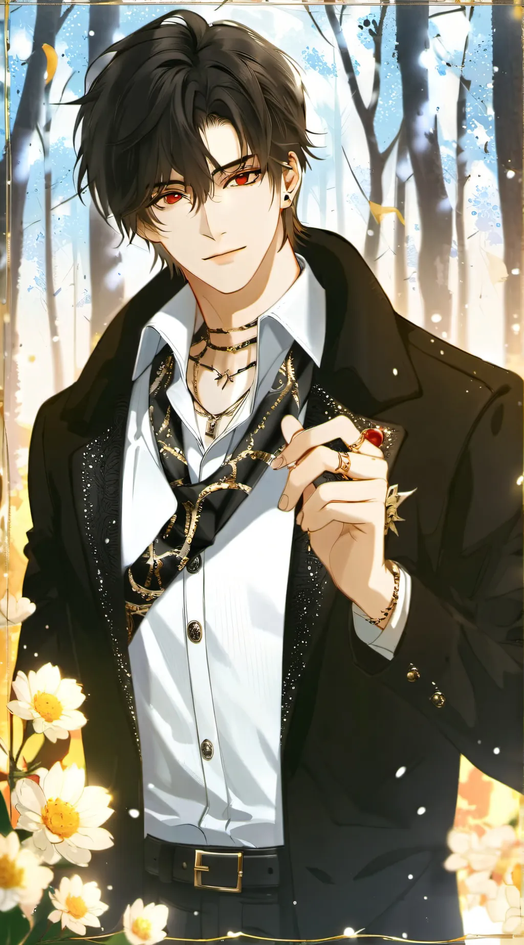 ai character: Dexter  background