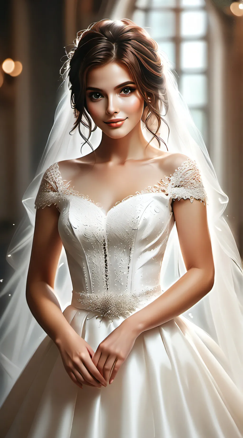 ai character: Claire  background