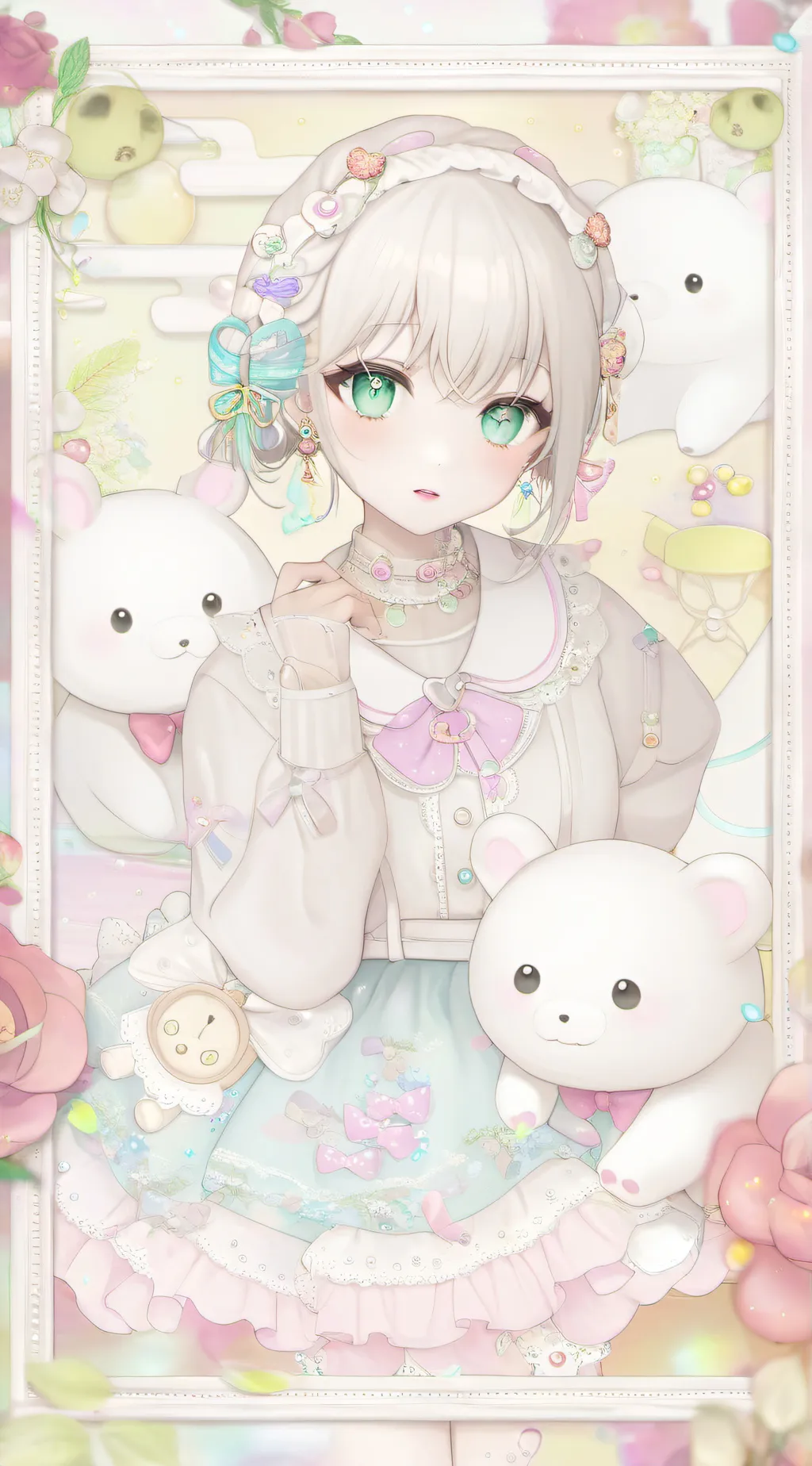 ai character: ɴɪᴄᴏʟᴇ background