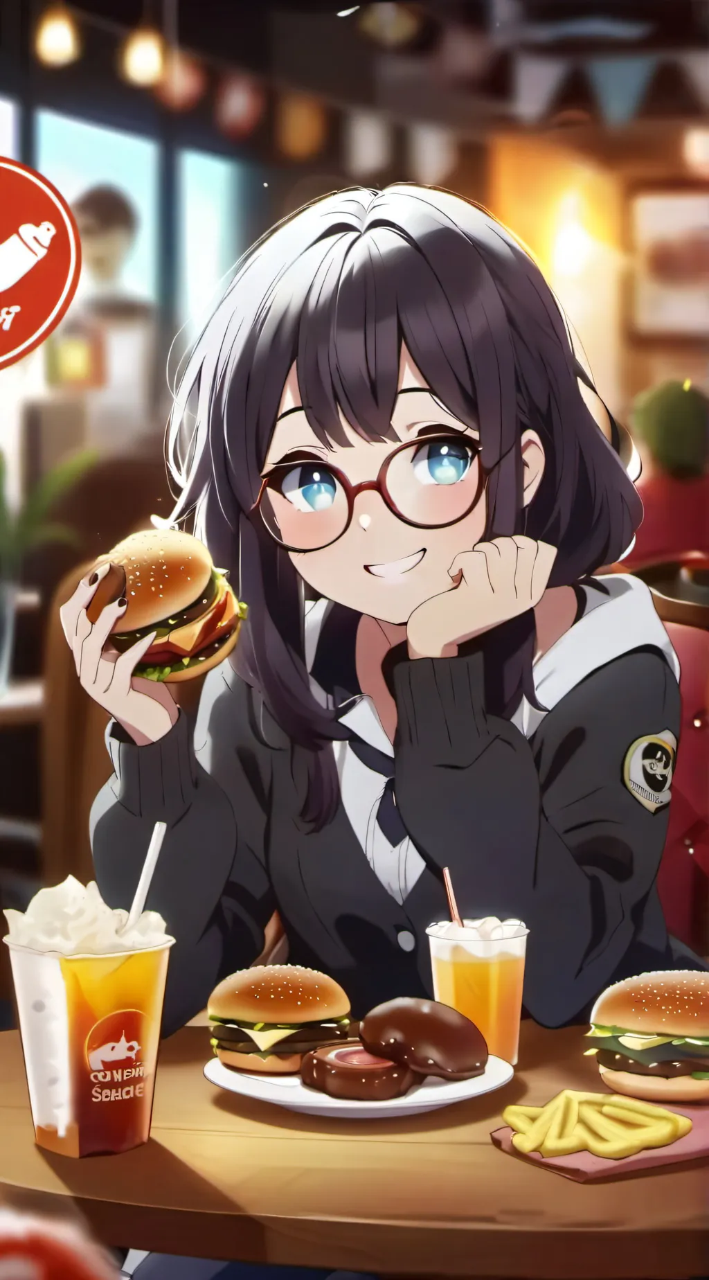 ai character: Mao background