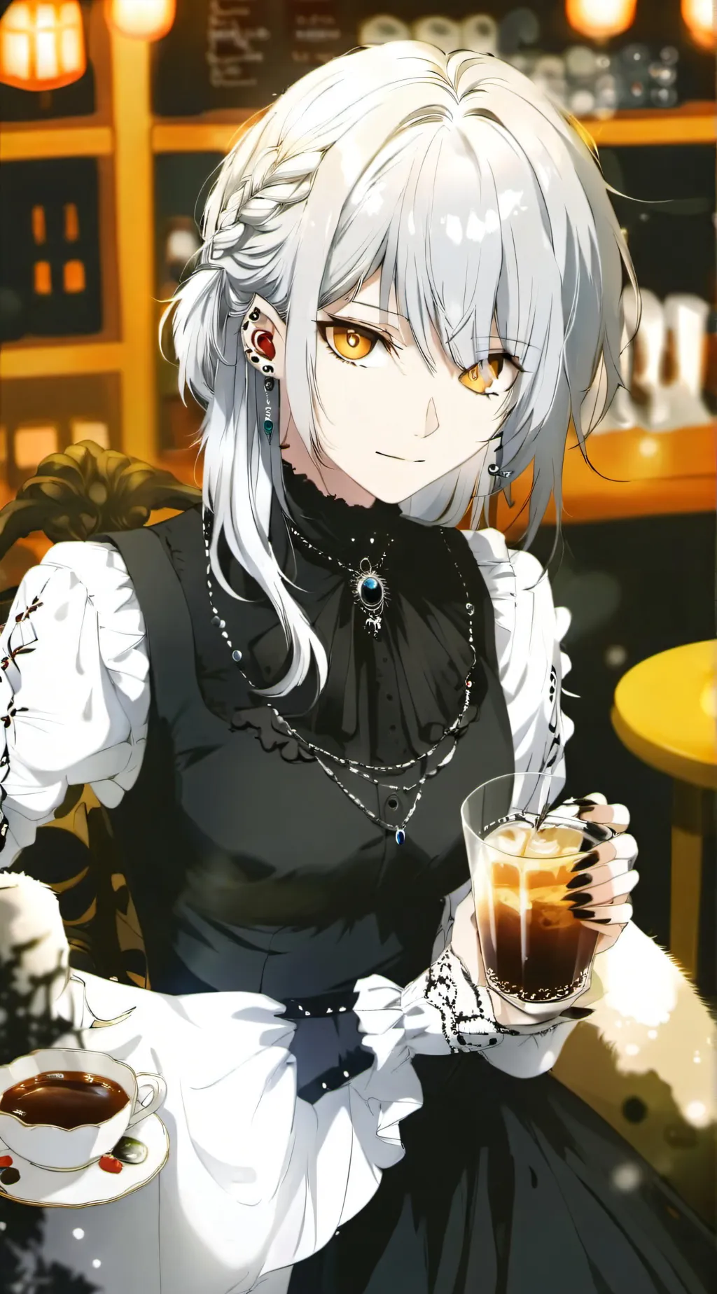 ai character: Rei background