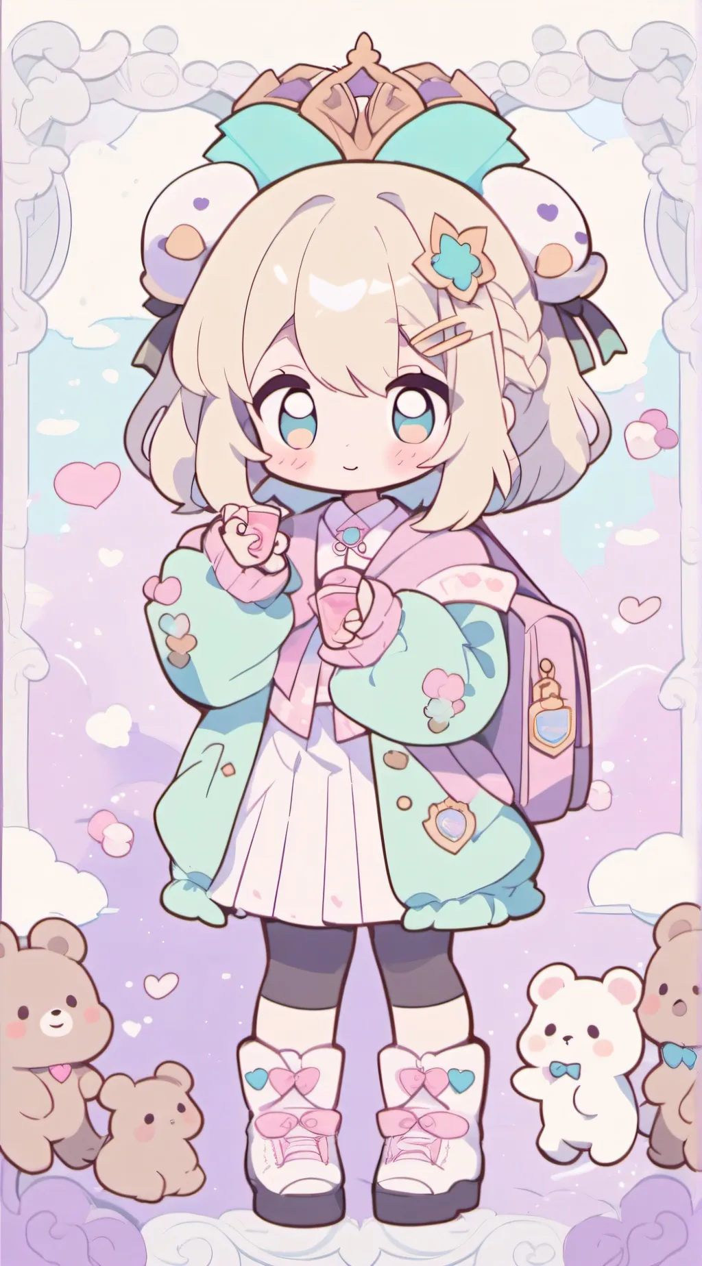 ai character: Amira background