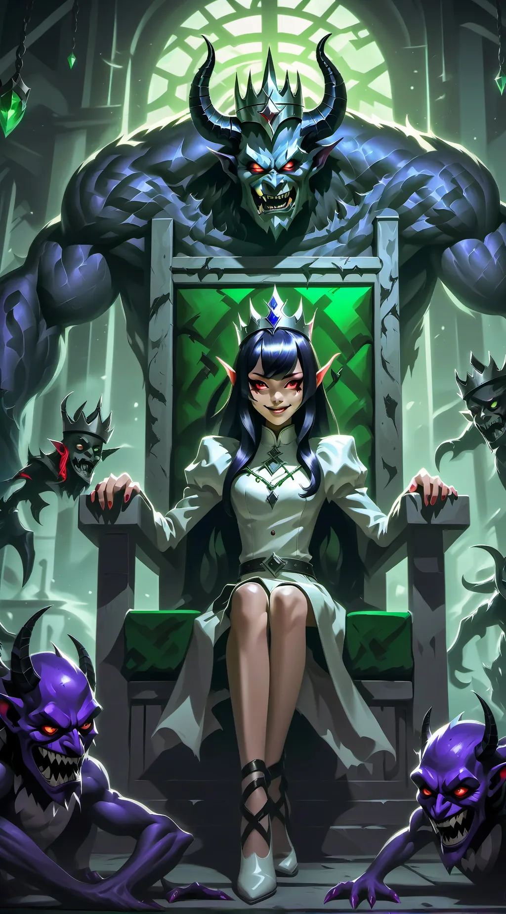 ai character: demon mission background