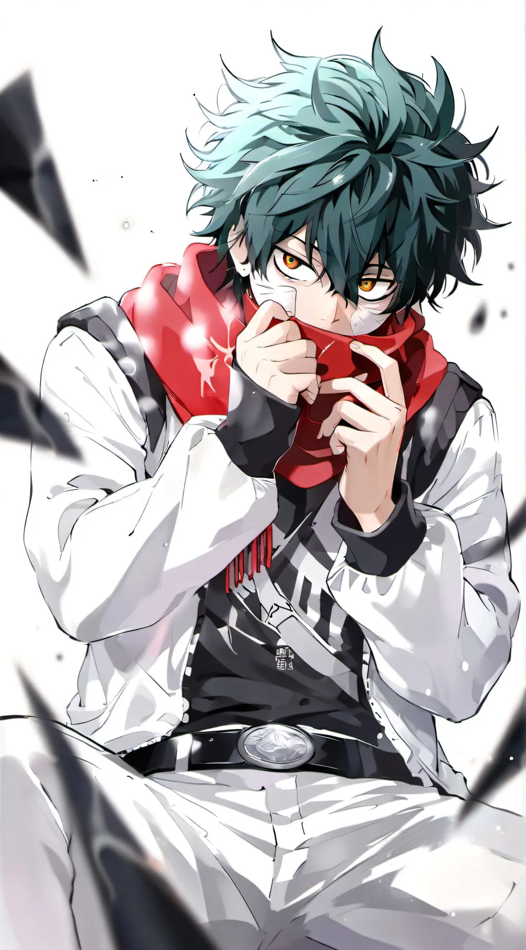 ai character: Izuku Midoryia. background