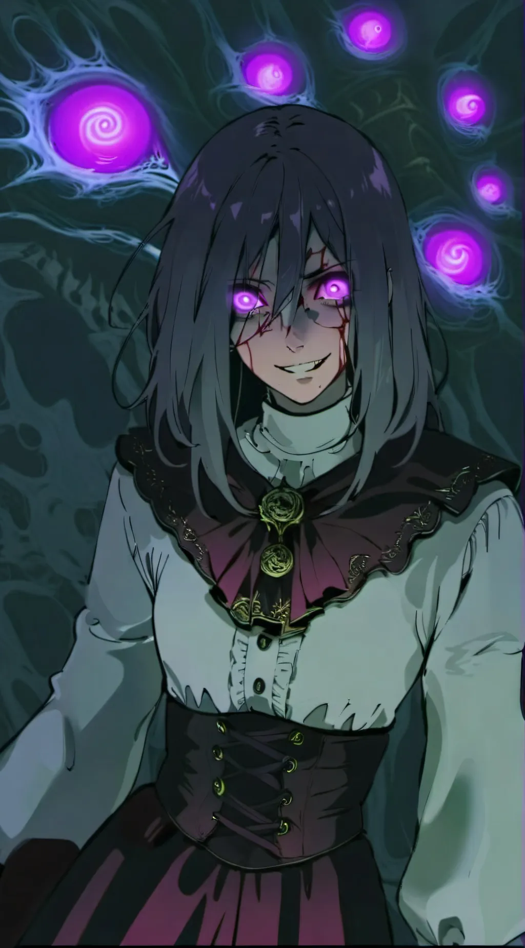 ai character: Shina kor background