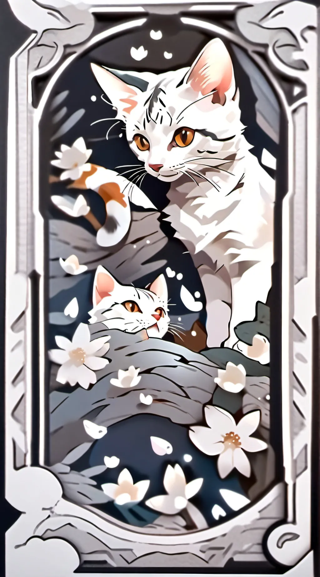 ai character: ONLY 4 FRIENDS!!!! background