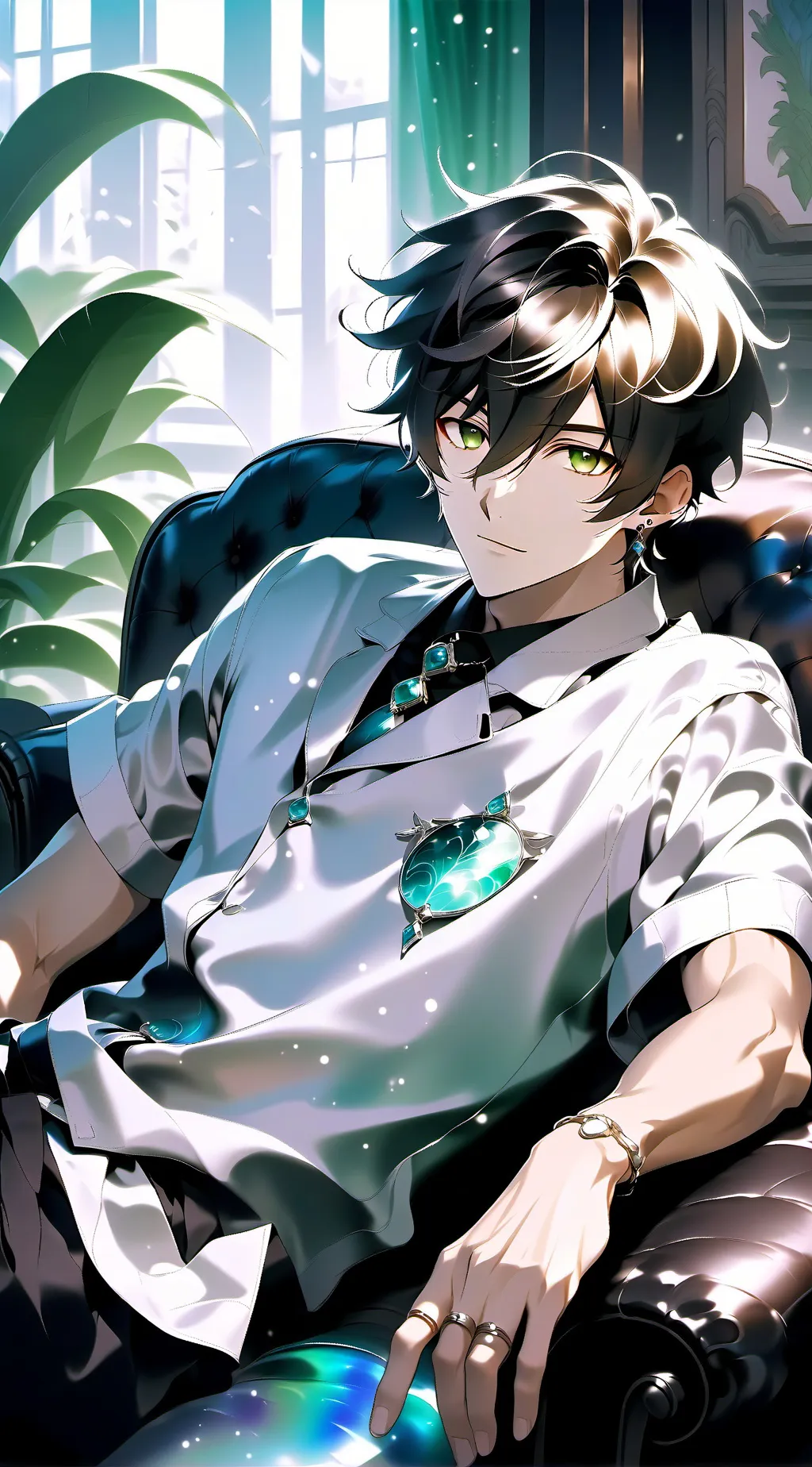 ai character: °•*Enzo*•° background