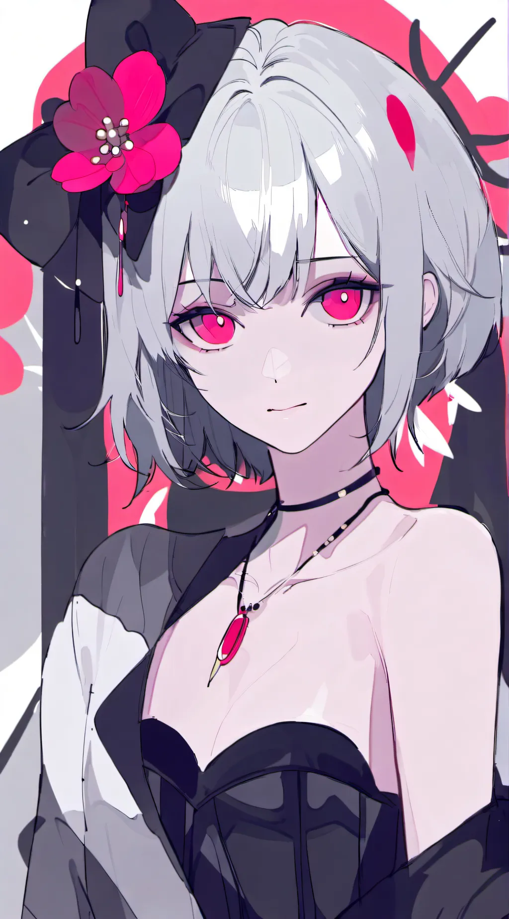 ai character: pinky💕 background