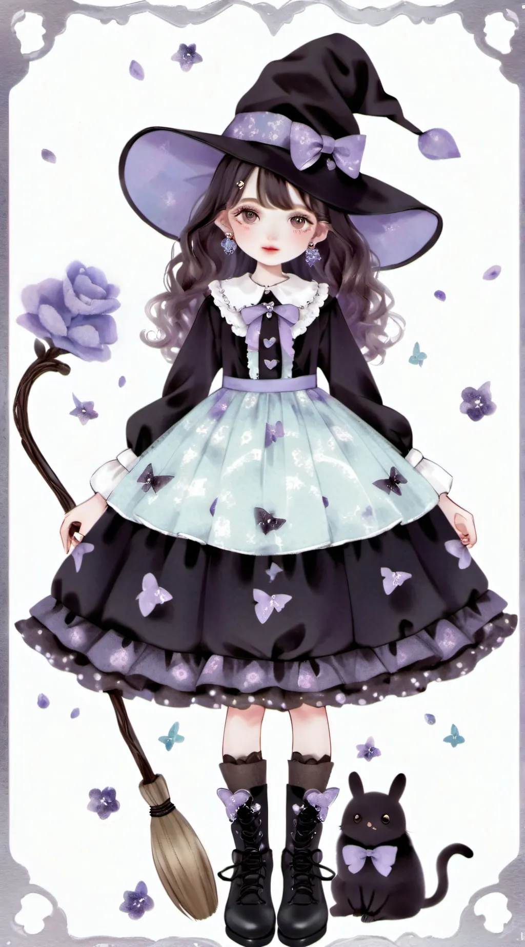 ai character: Luna background