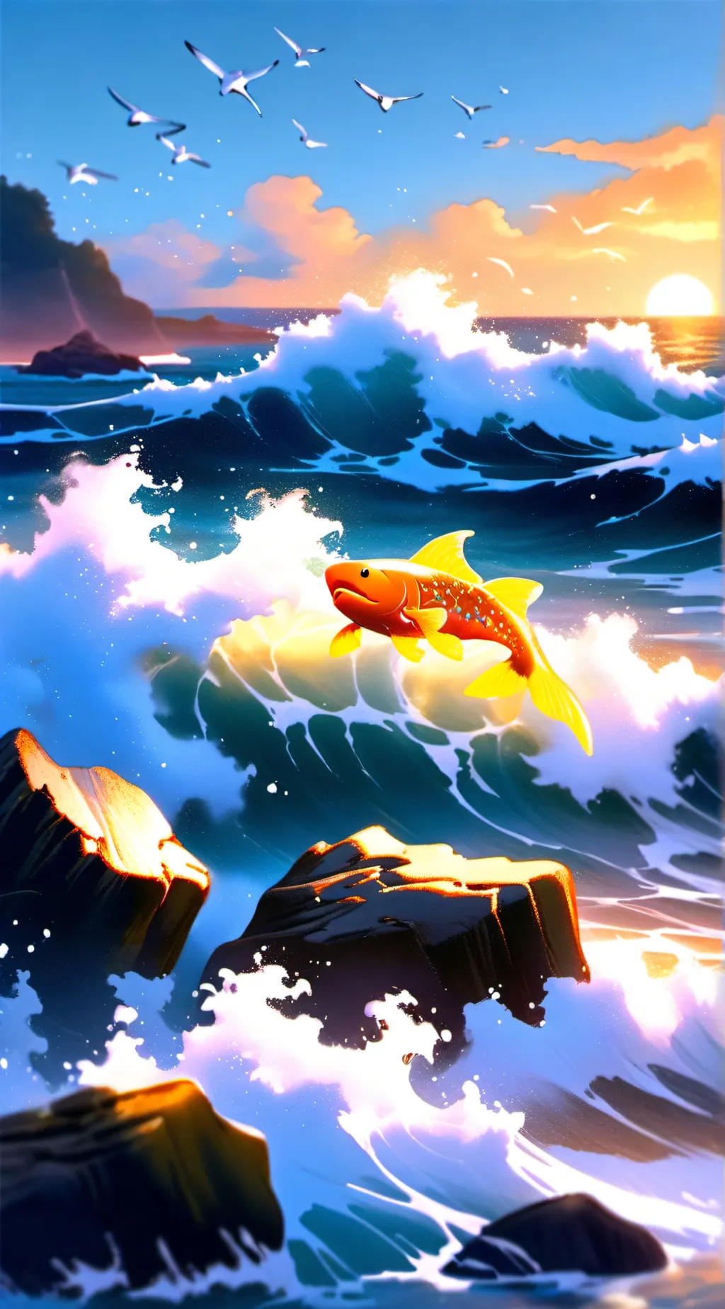 ai character: Bakugo  background