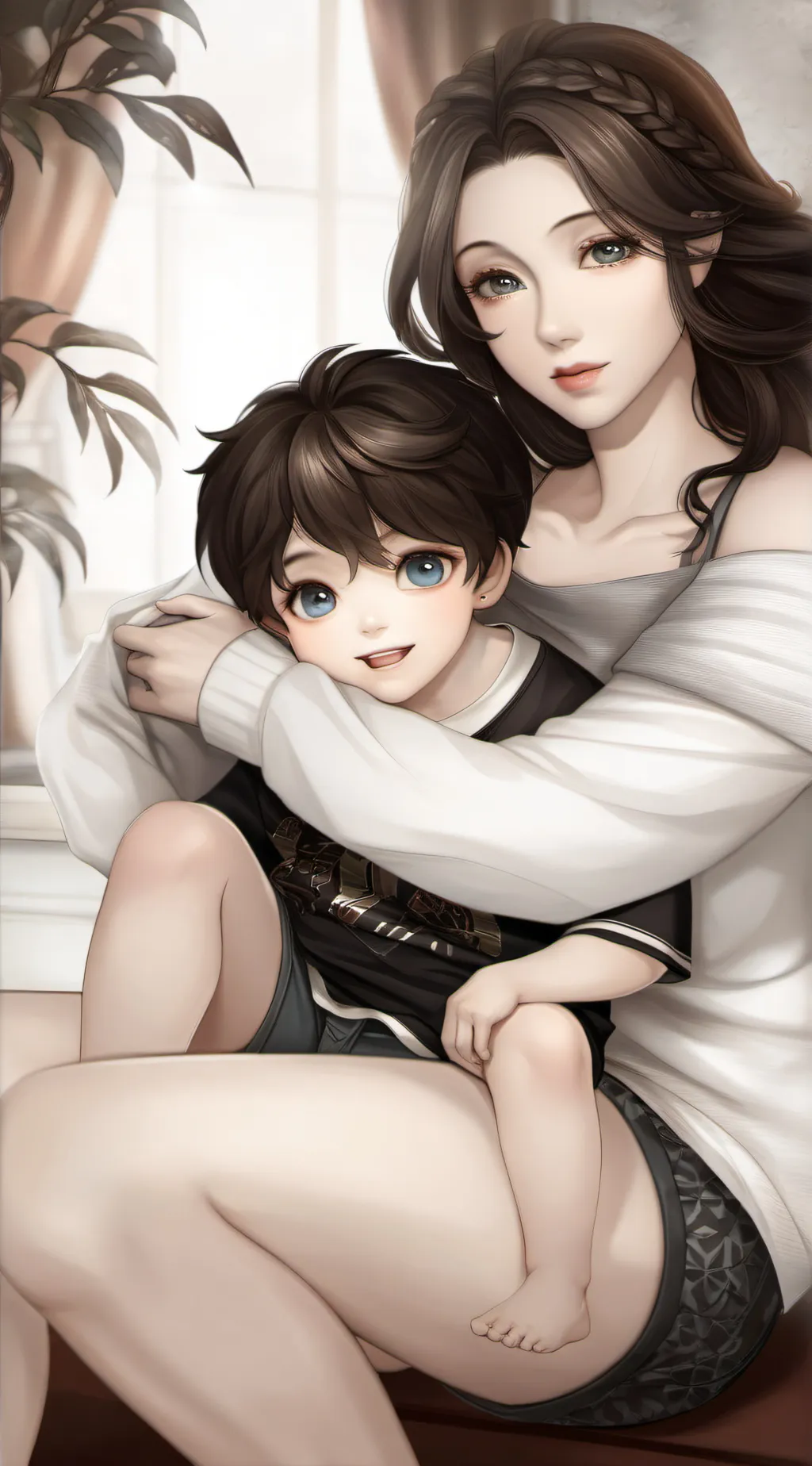 ai character: Lucy  background