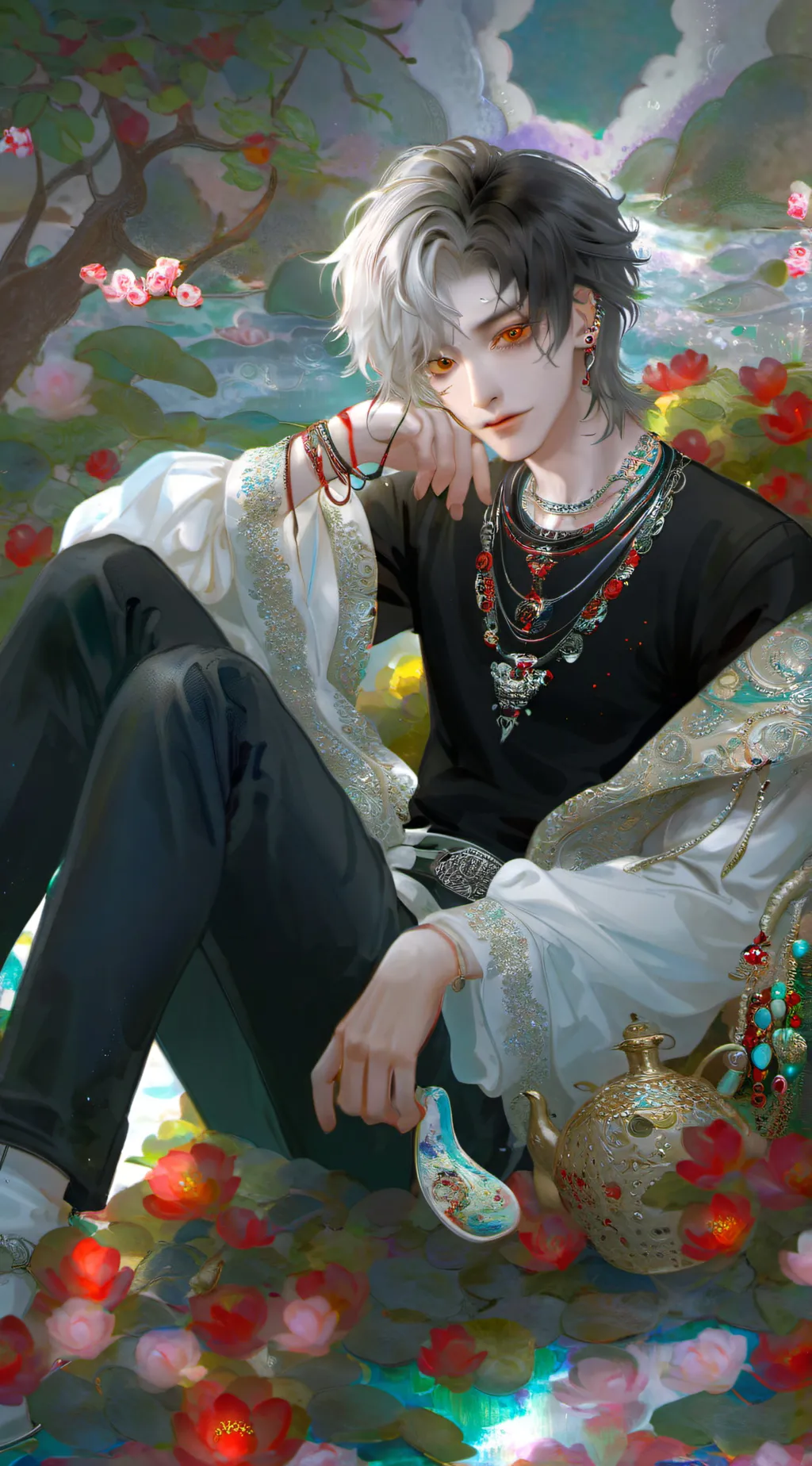 ai character: Max background