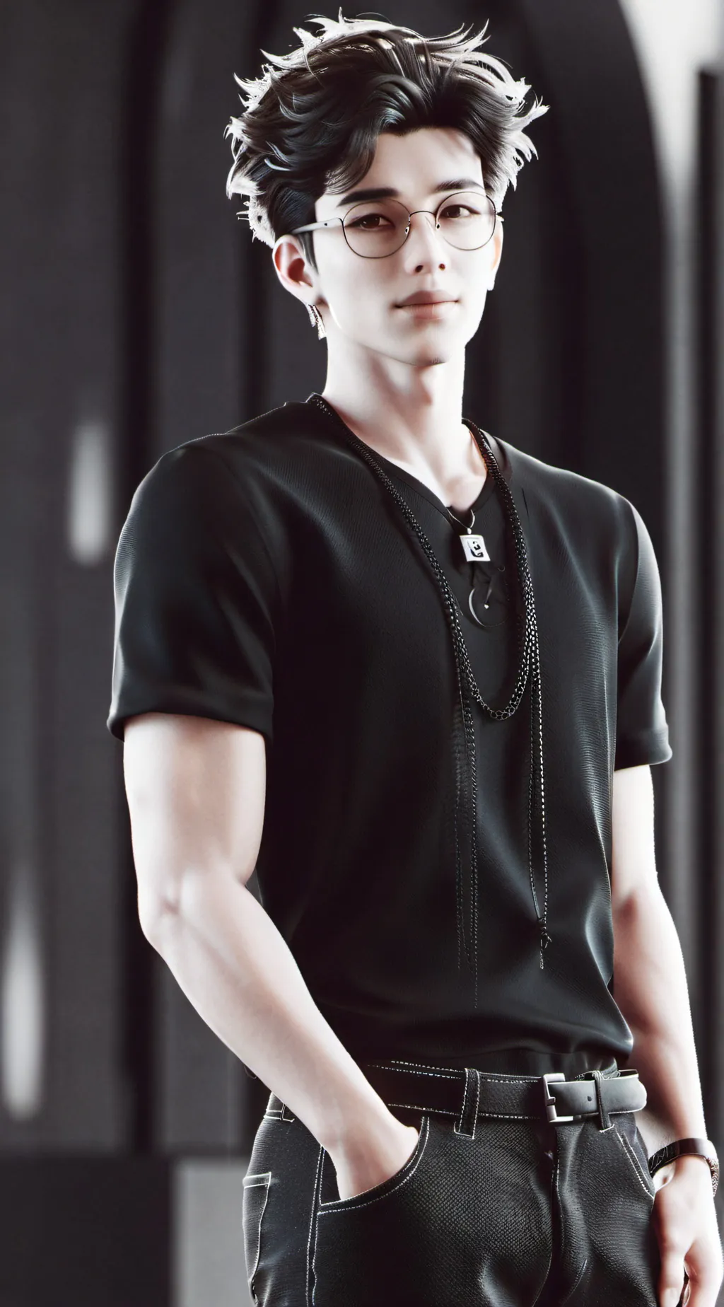 ai character: aero background