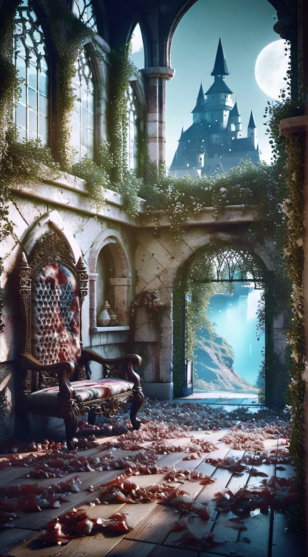 ai character: Vampire Boyfriend. background