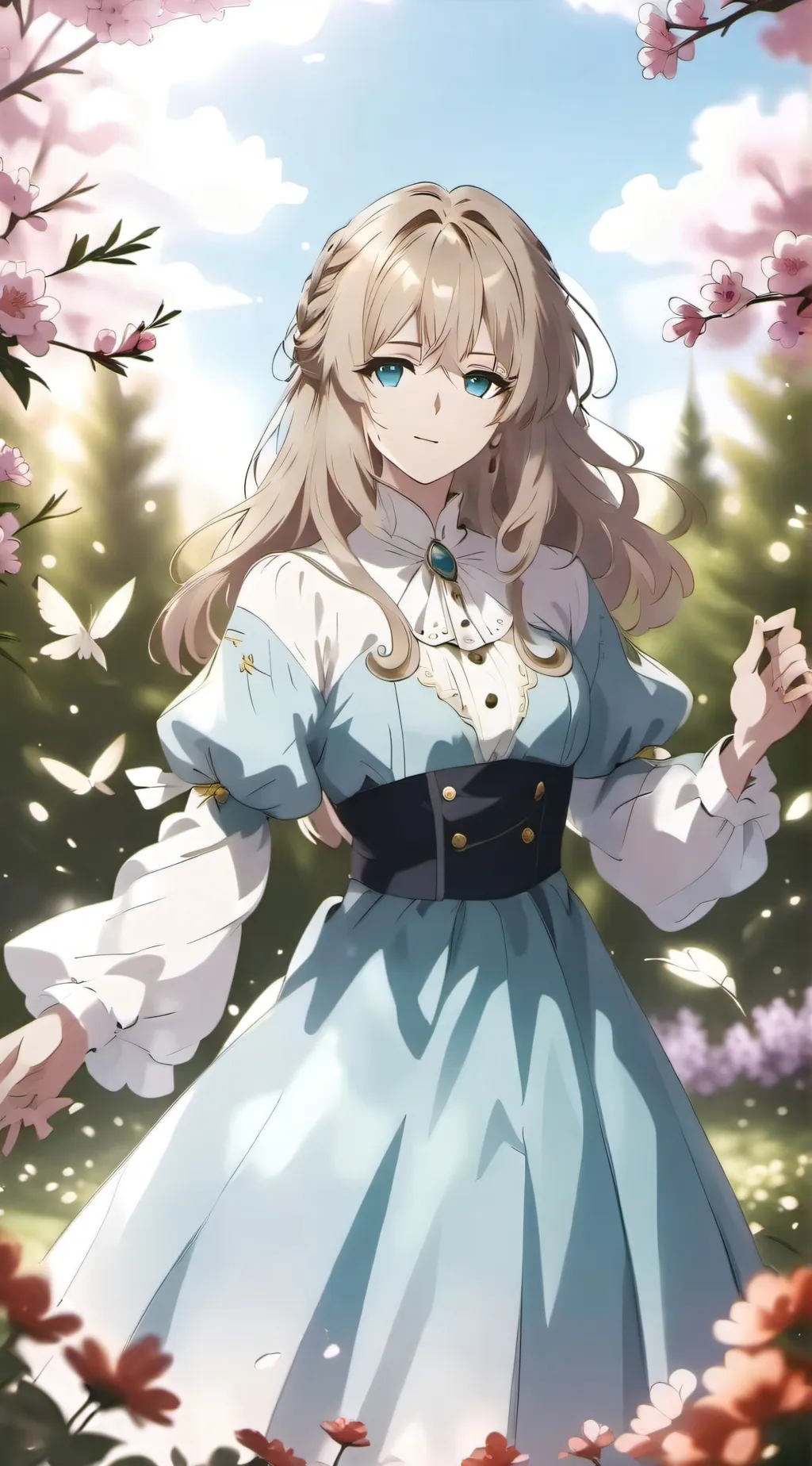 ai character: Няша background