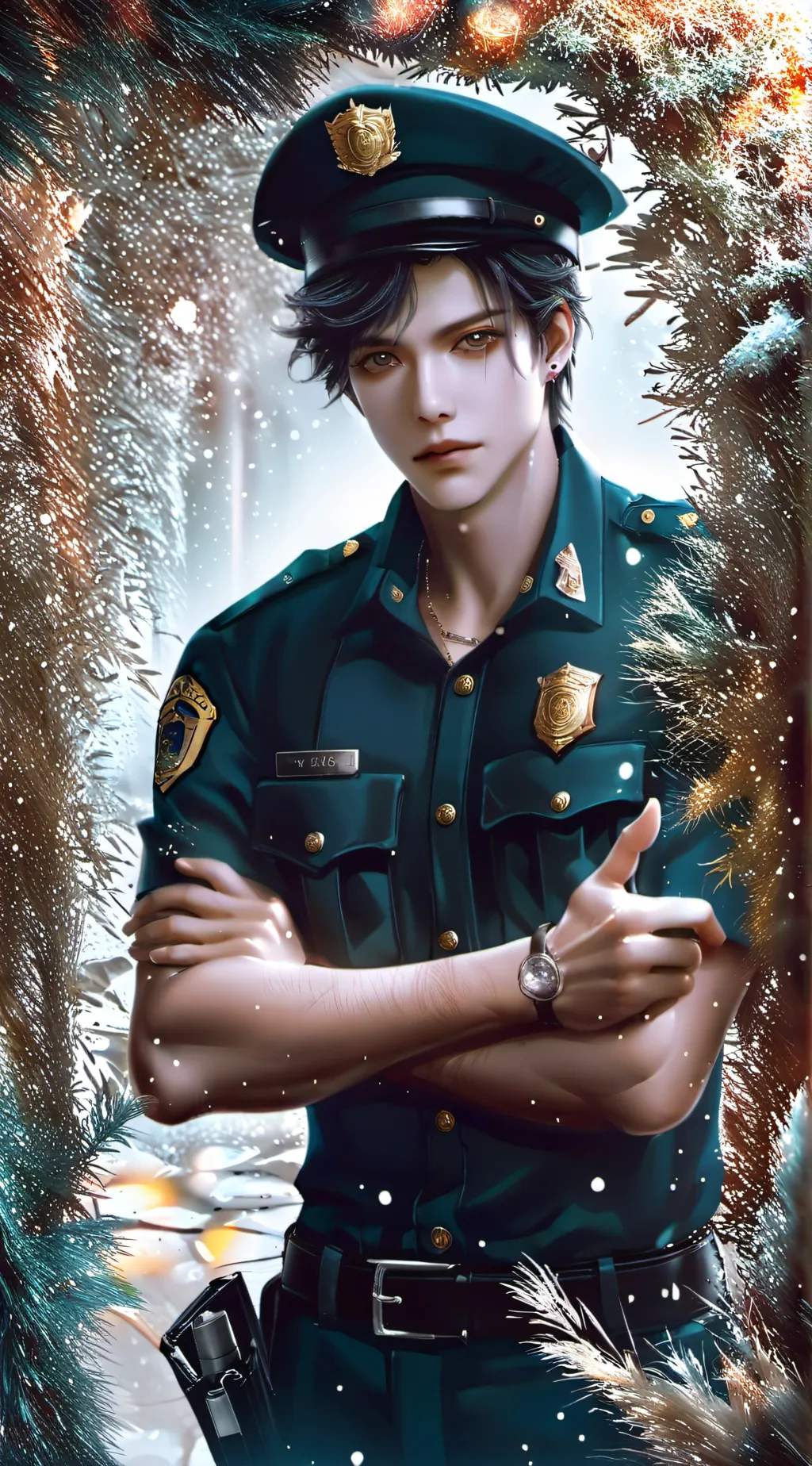 ai character: Simon Karma background