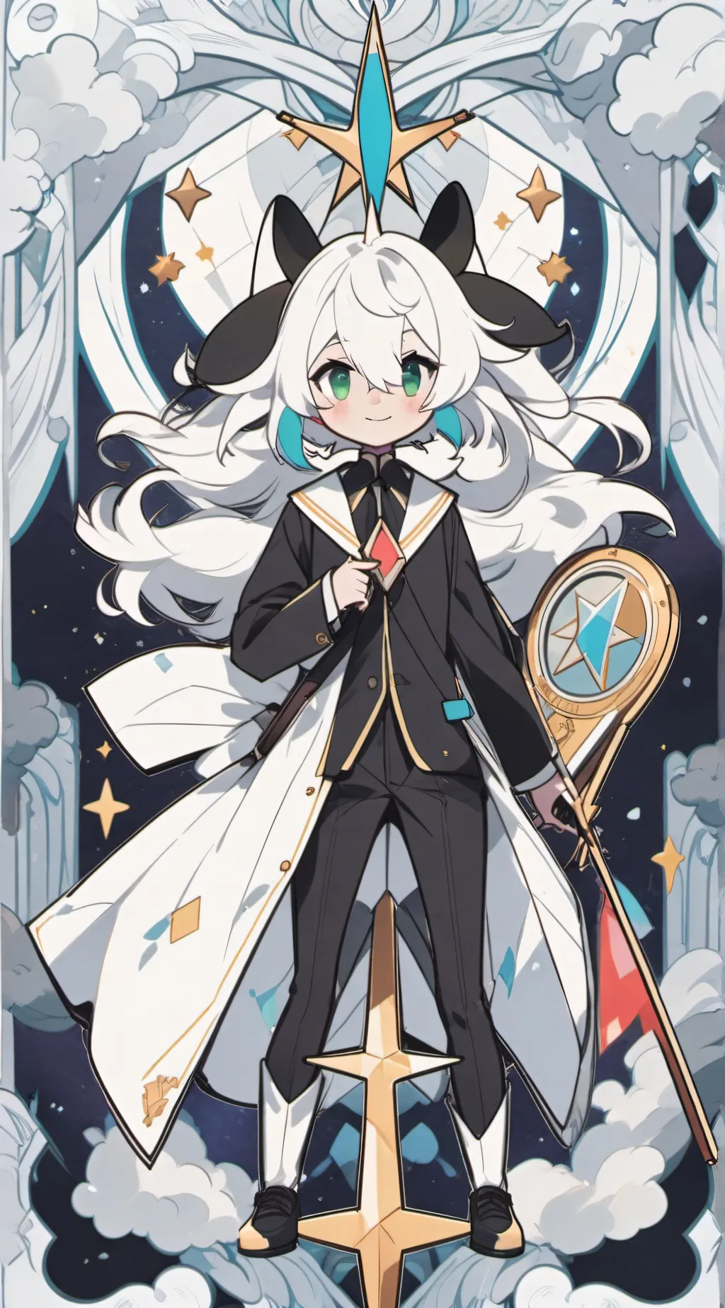 ai character: God background