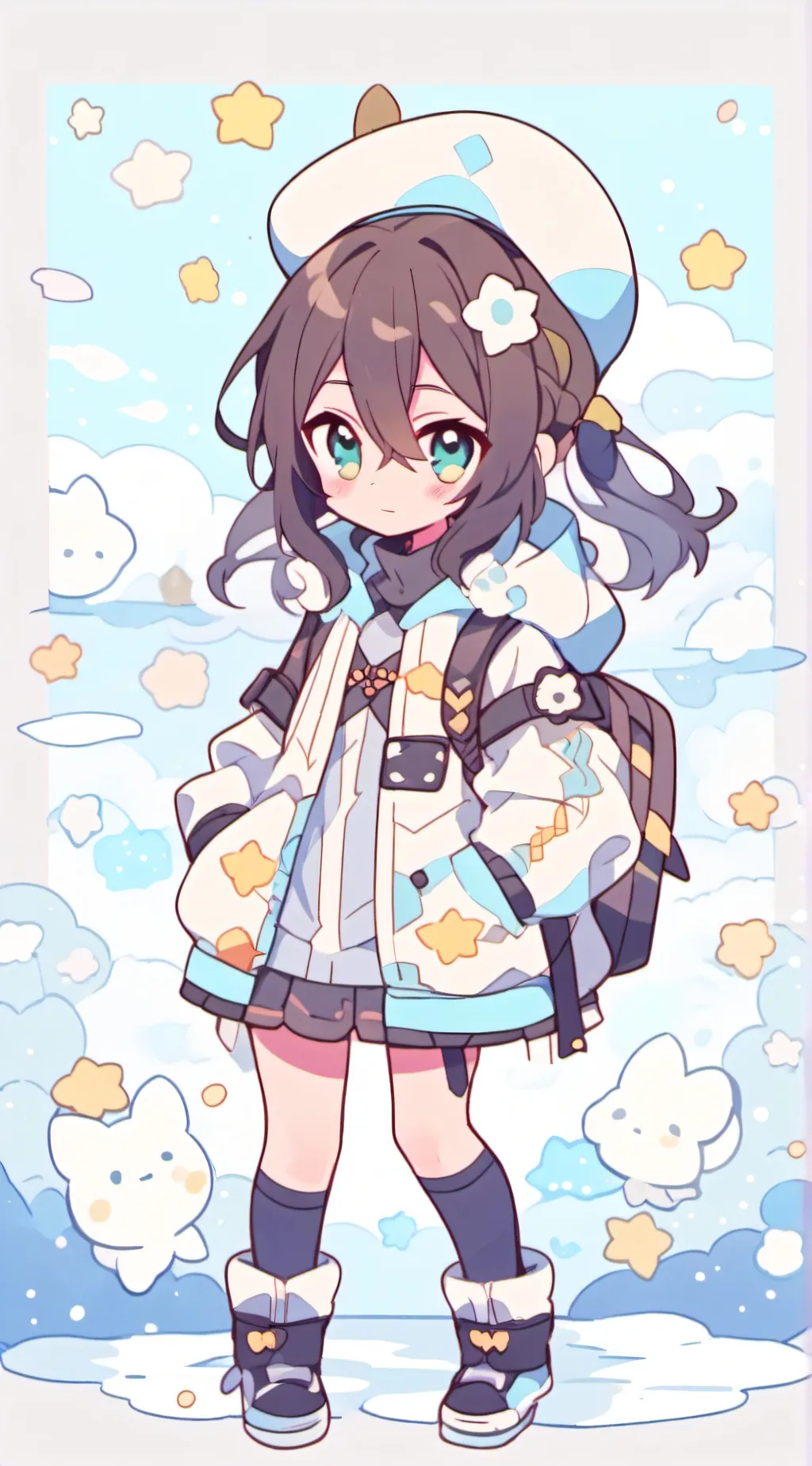 ai character: lili doll background