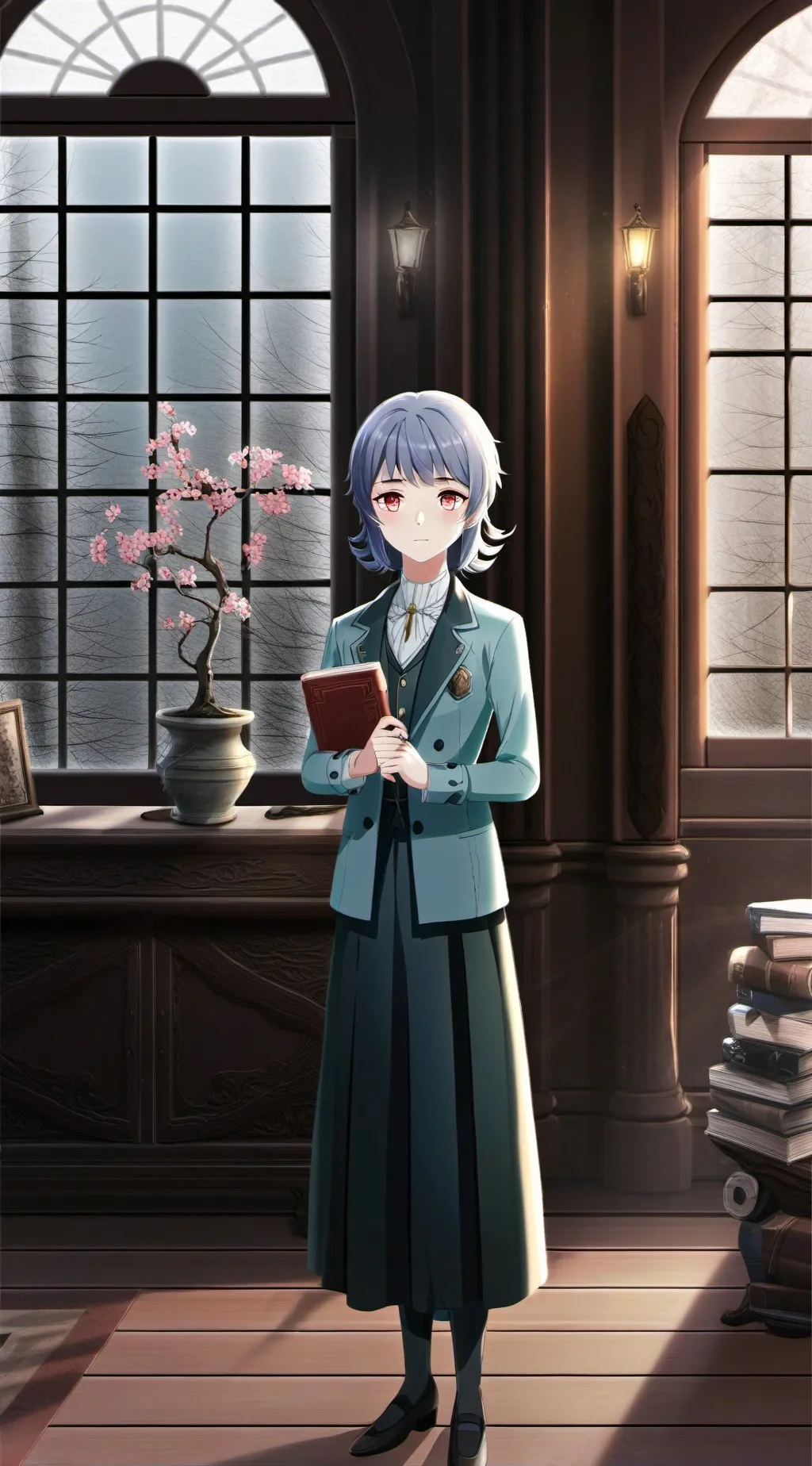 ai character: amy background