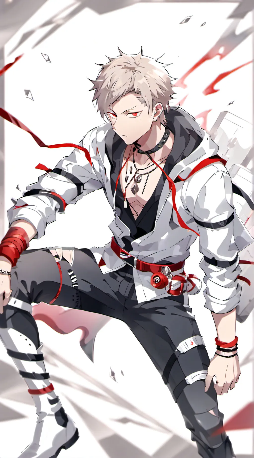 ai character: Drunk vampire Baku background