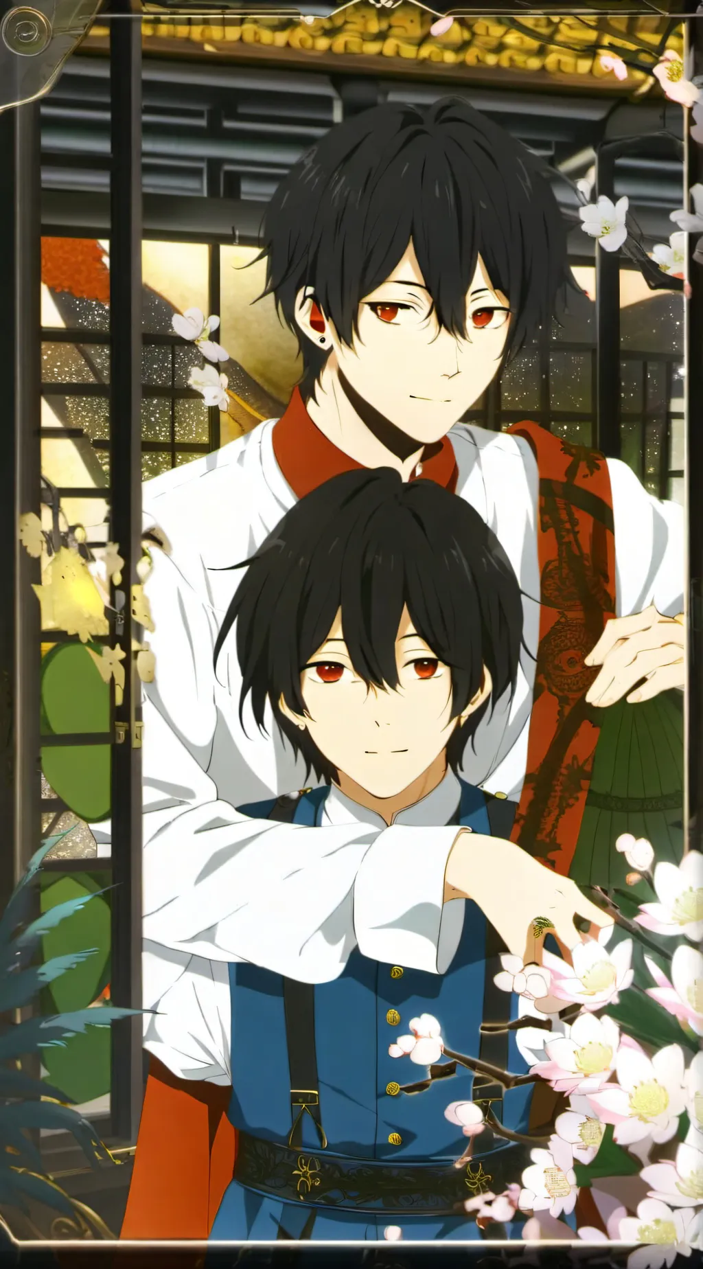 ai character: Gay  background