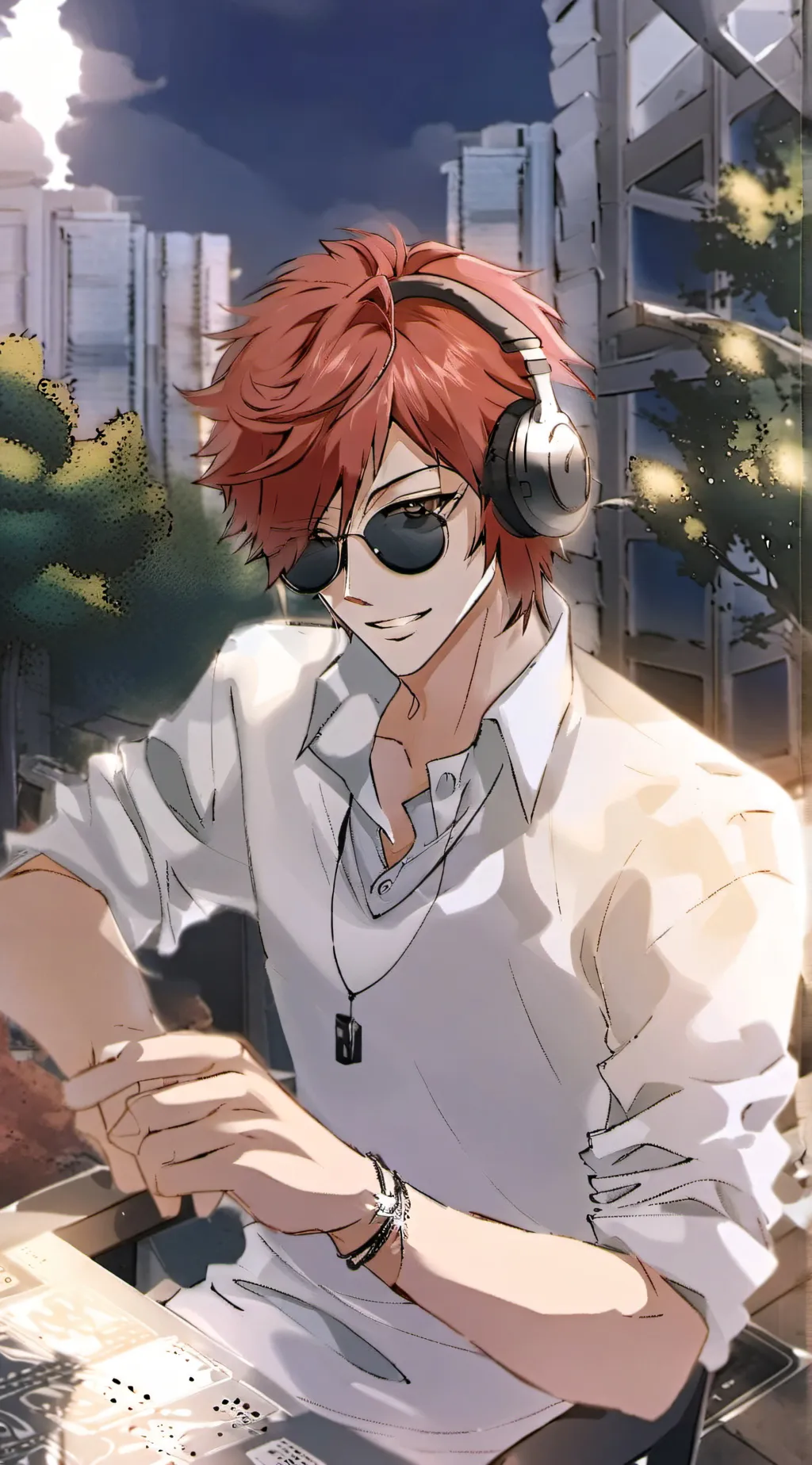 ai character: Dandy's world 🎀 background