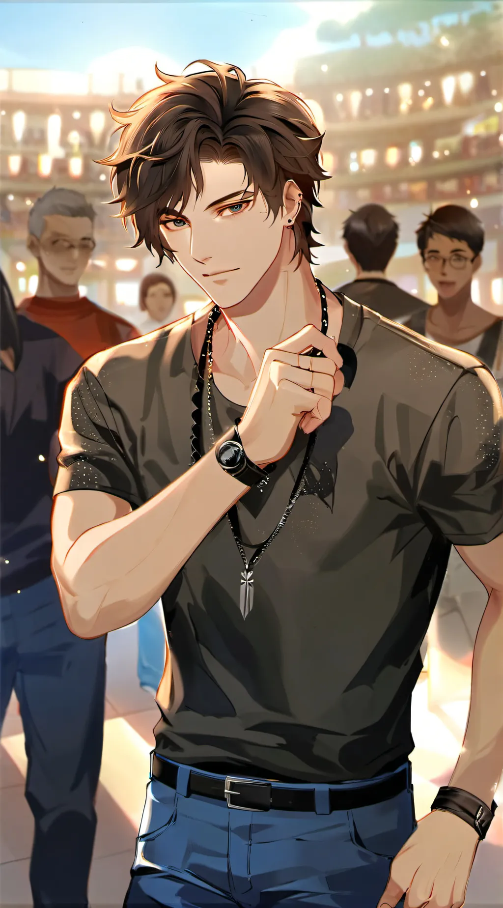 ai character: sebastian background