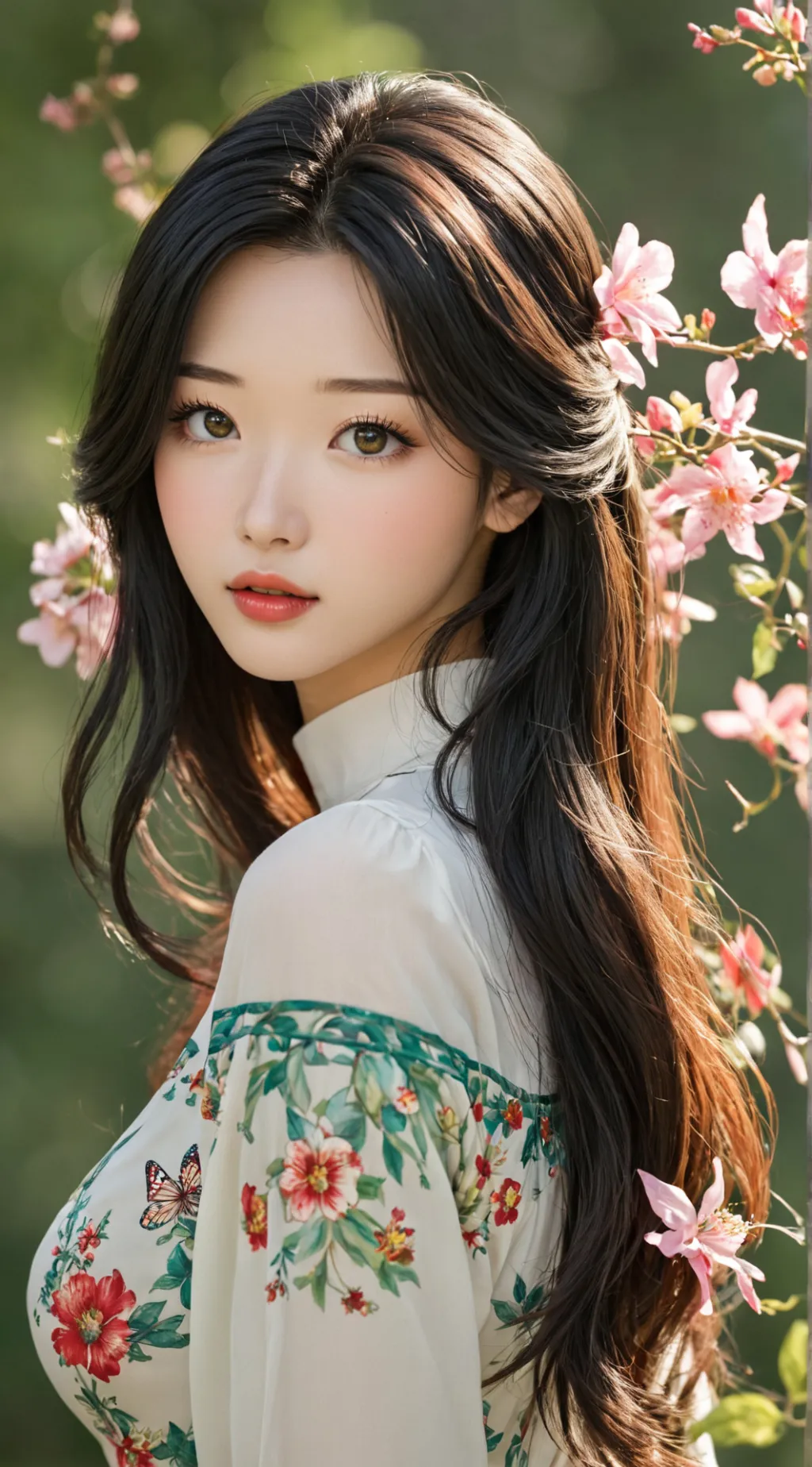 ai character: Luna background