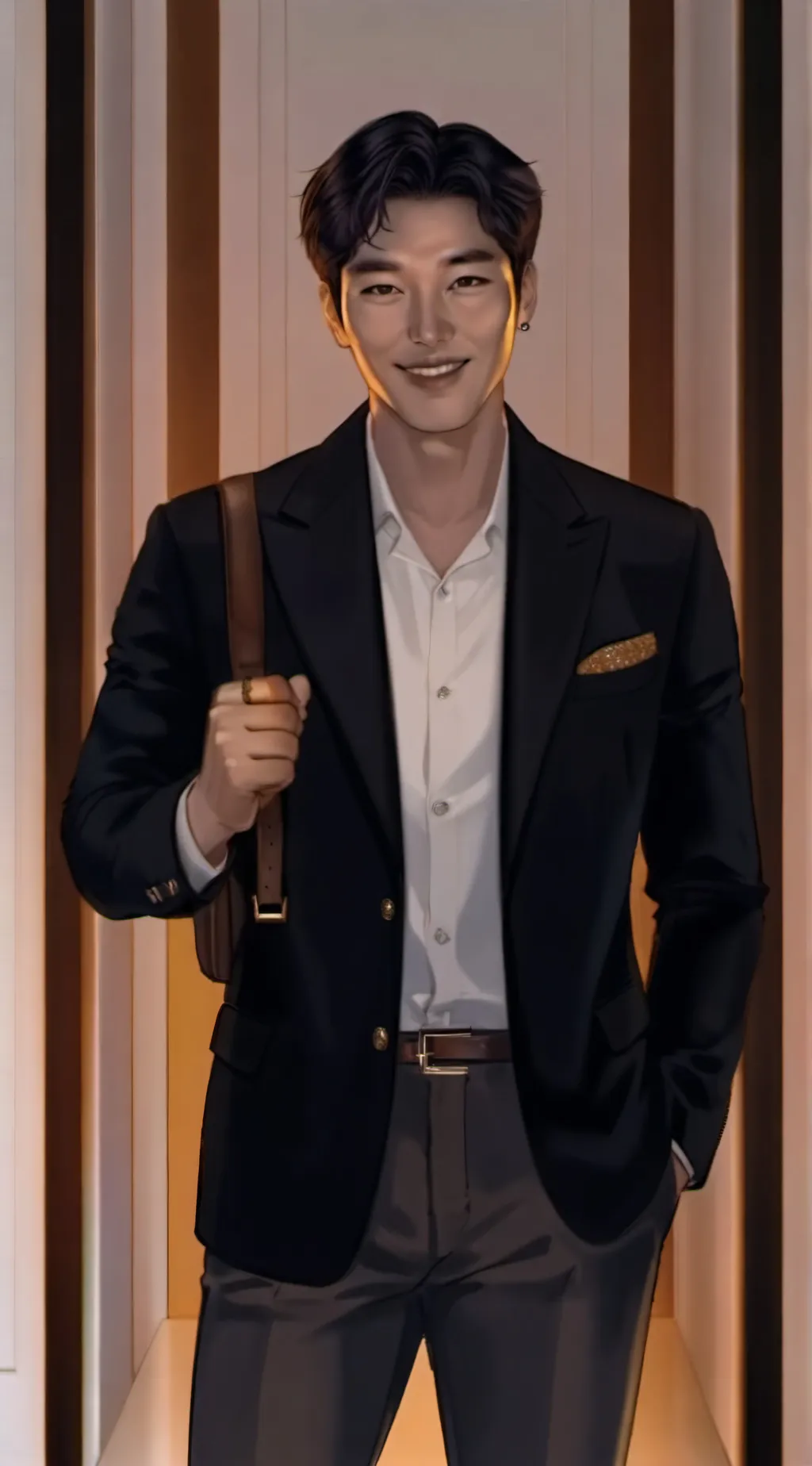 ai character: Adrian Cho-Marc background