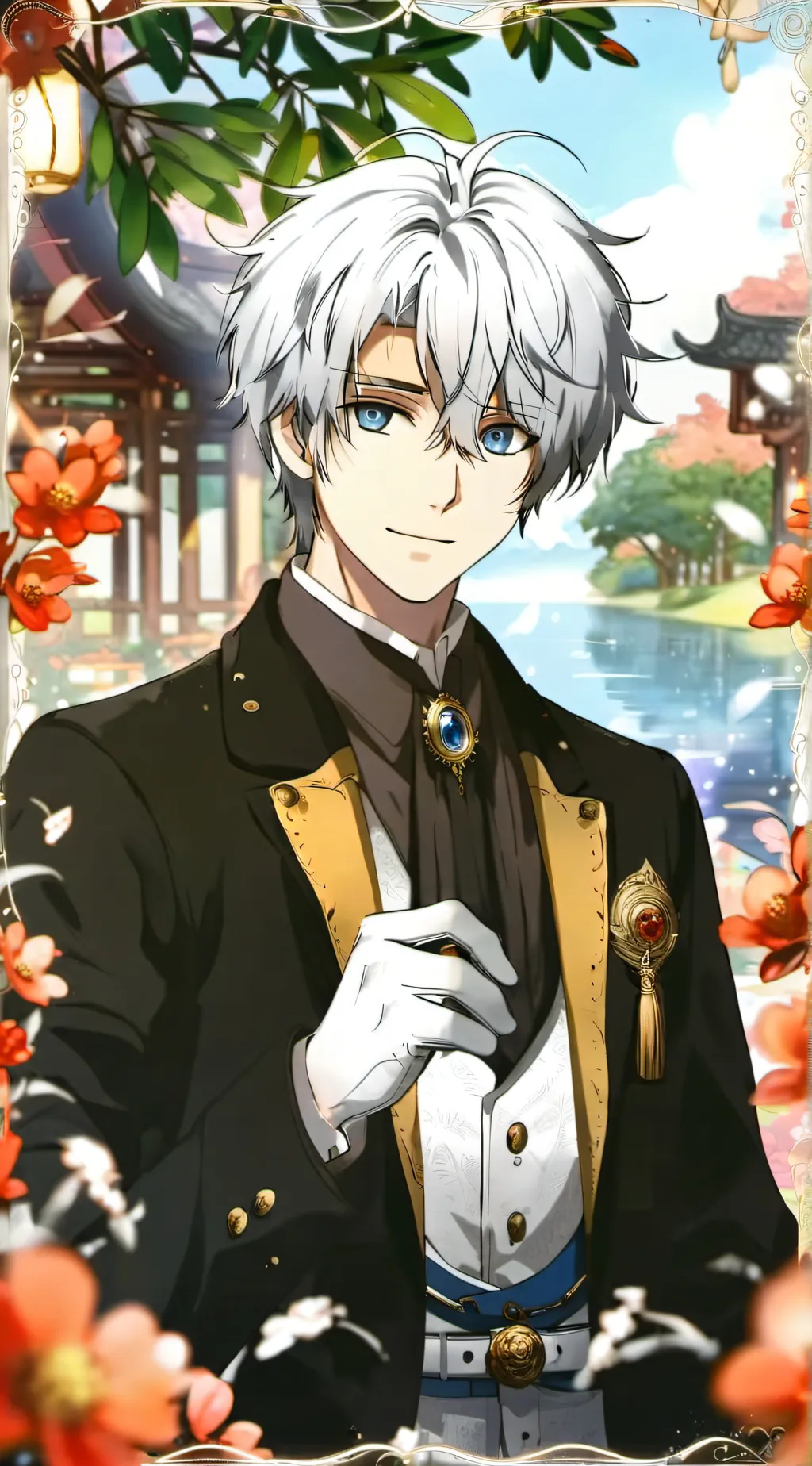 ai character: ♥Satoru Gojo♥ background