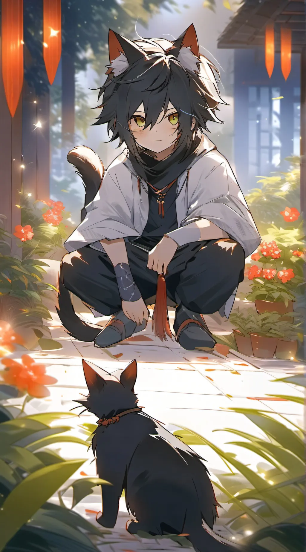 ai character: Shadow Paw Spirit background