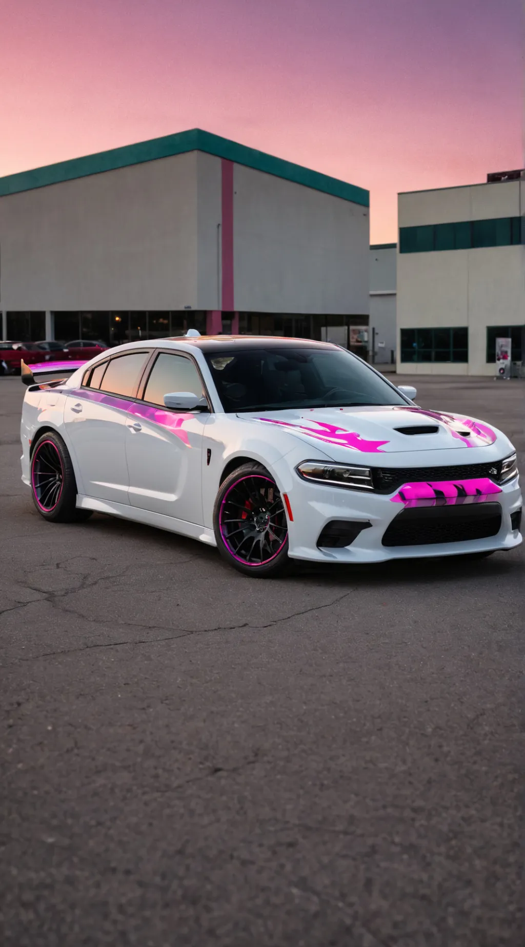 ai character: The Car Girl background