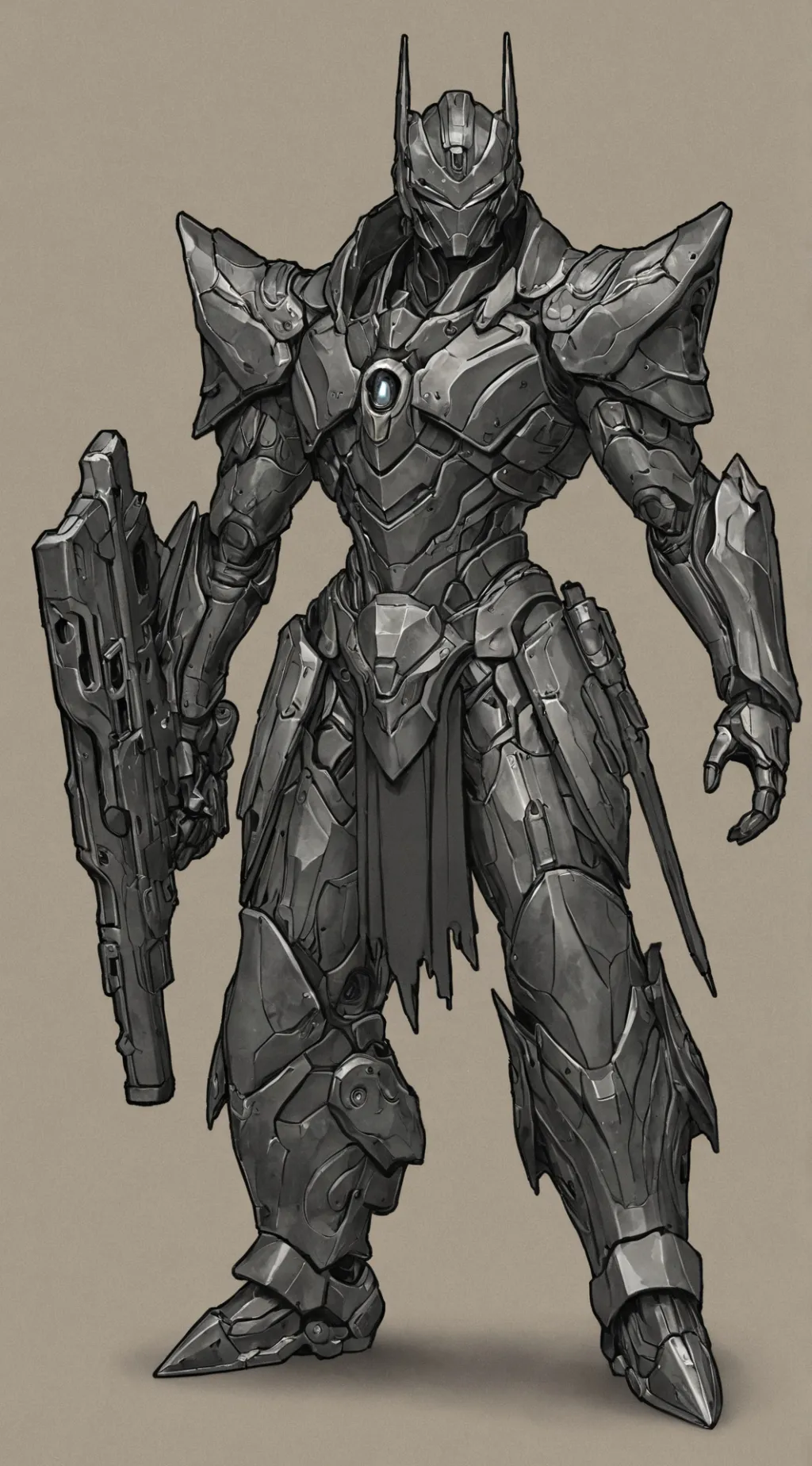 ai character: -Gray- background