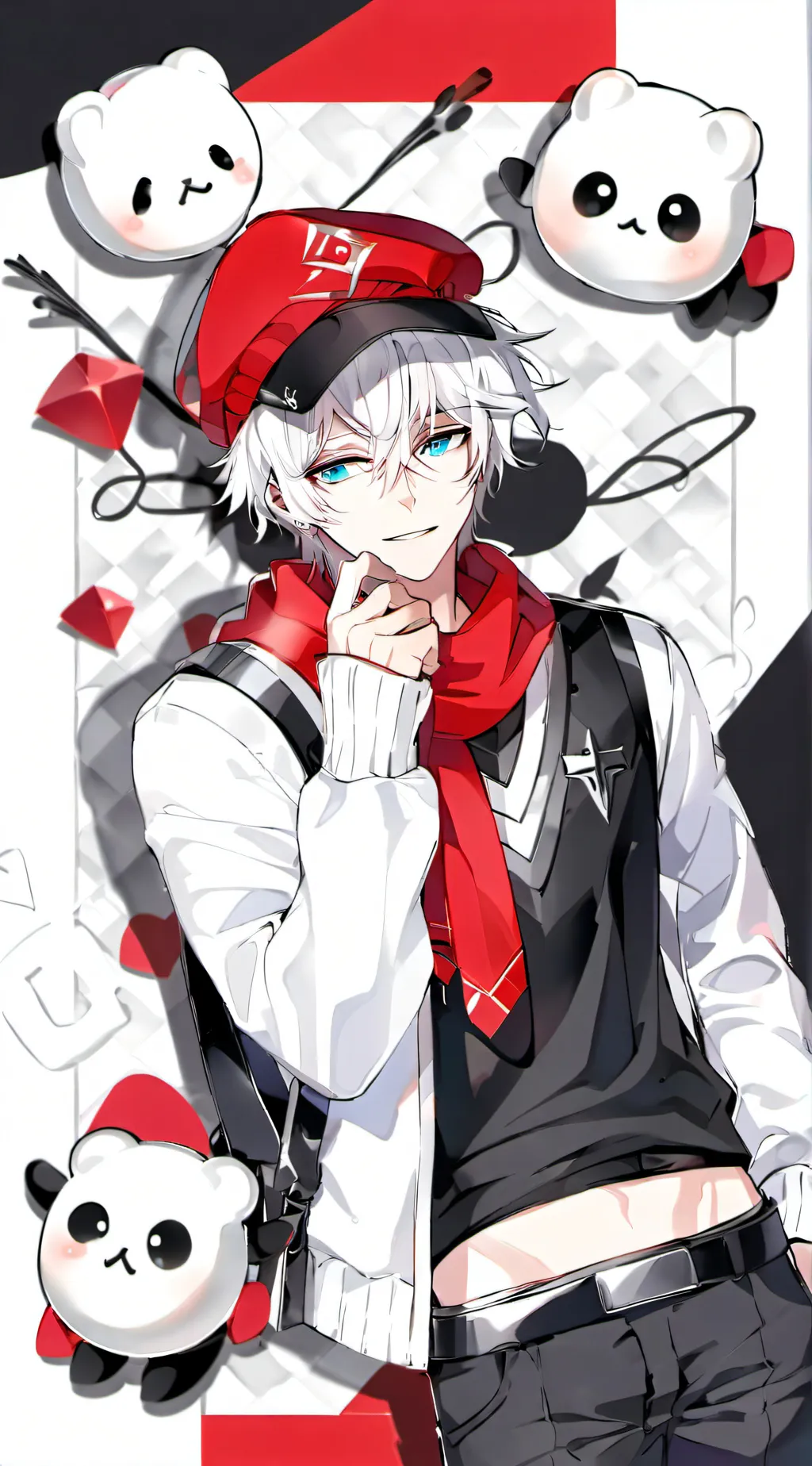 ai character: Sans AU background