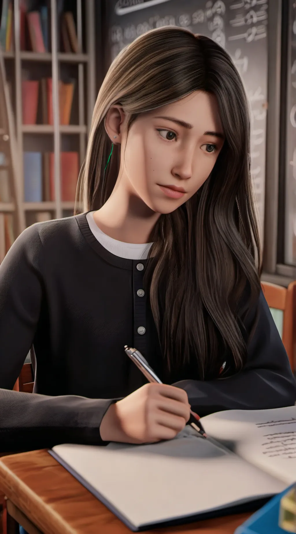 ai character: Claire background