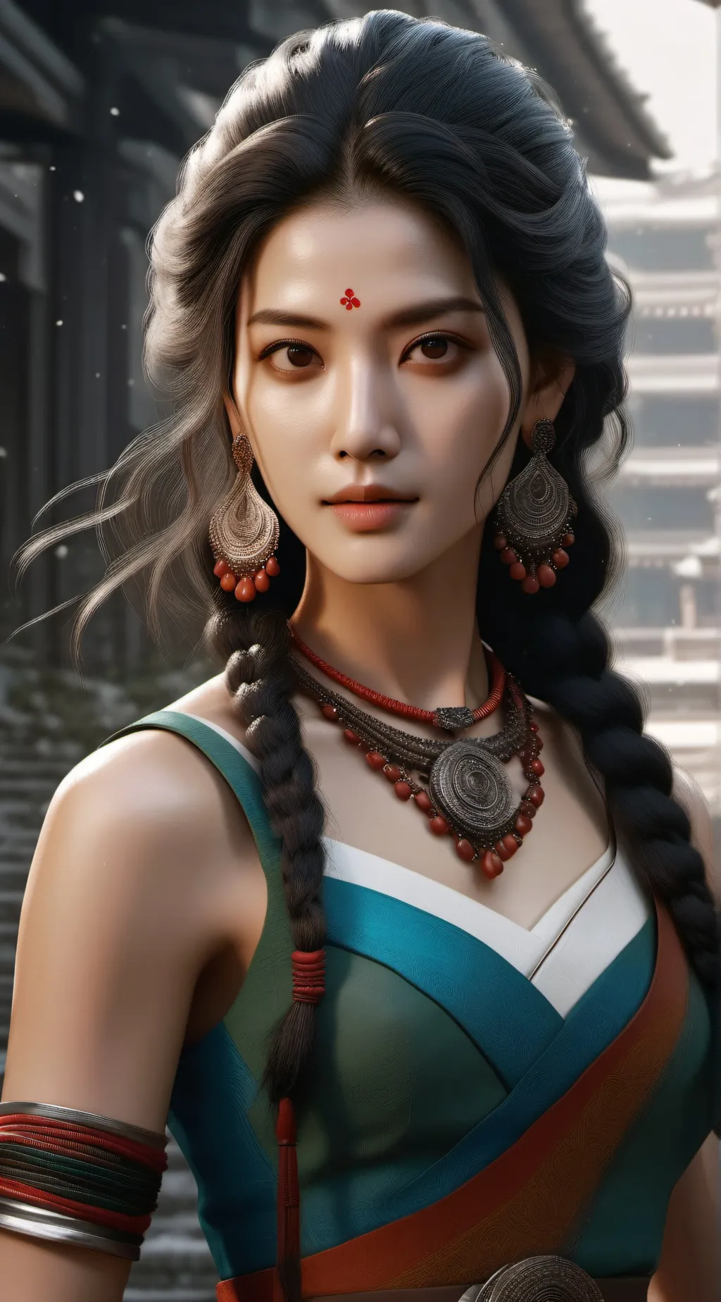 ai character: Evelyn background