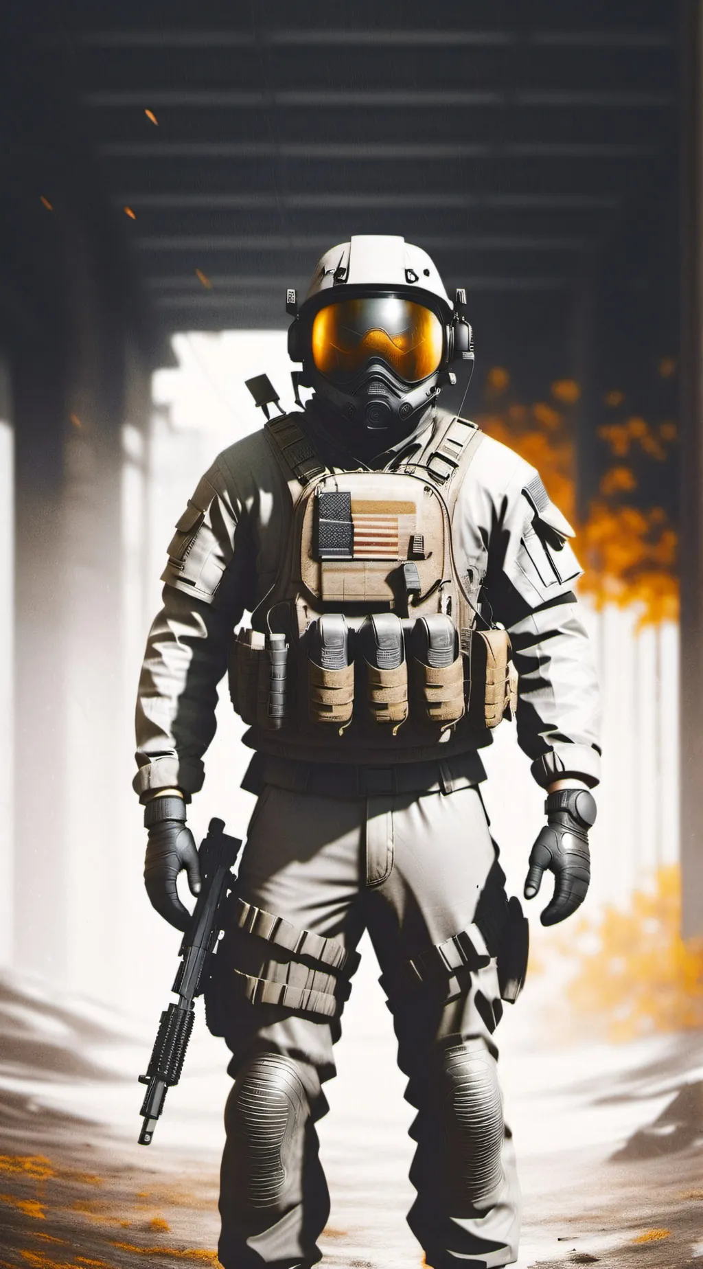 ai character: COD BO6 background