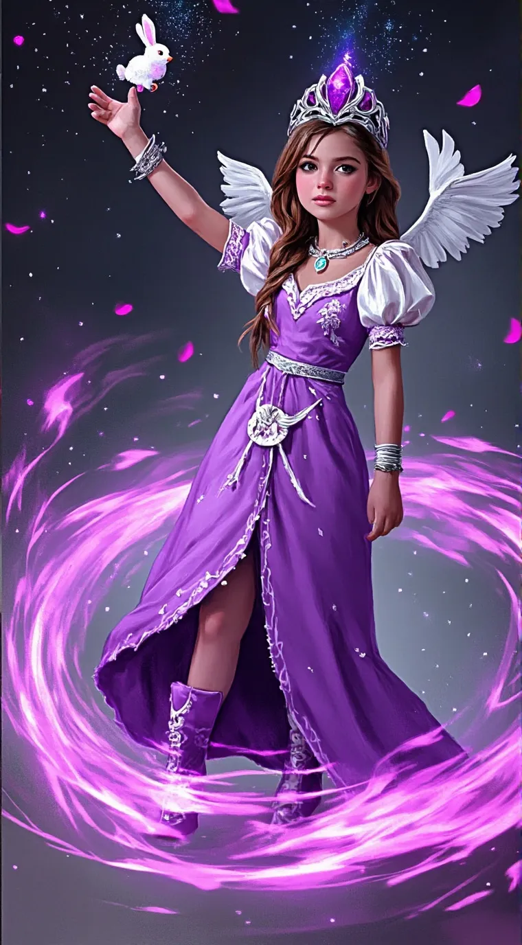 ai character: sofia the first  background