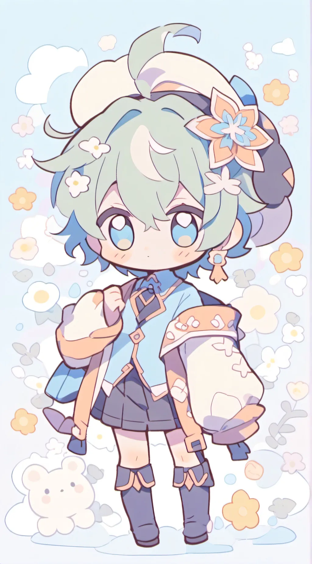 ai character: cristian background