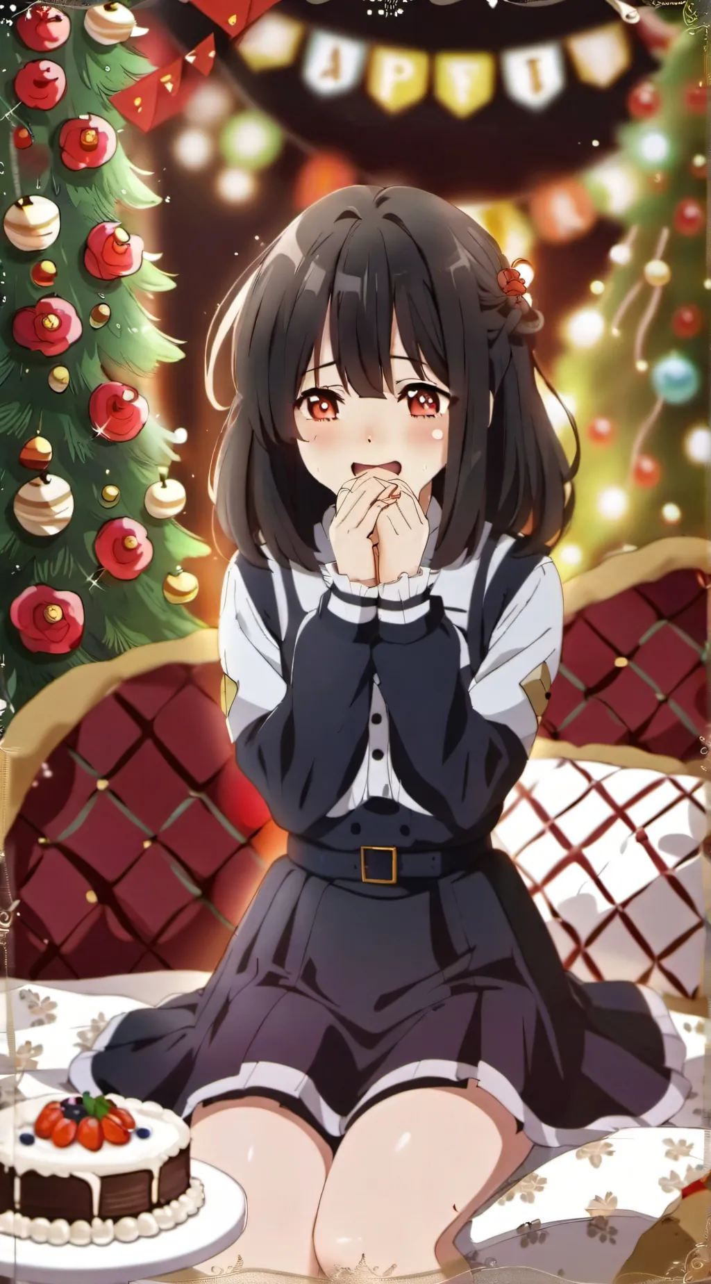 ai character: Luna background