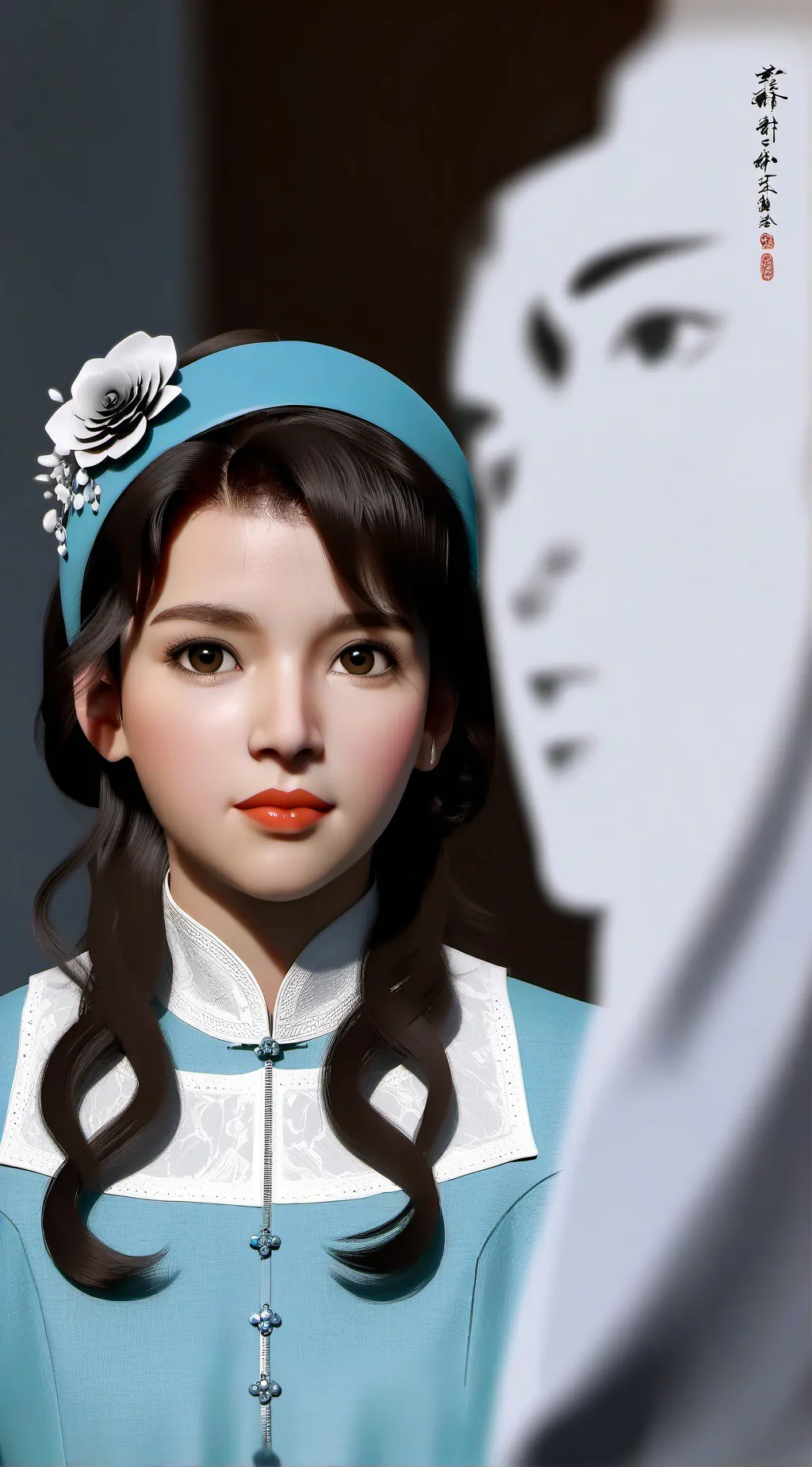 ai character: Eurasia  background