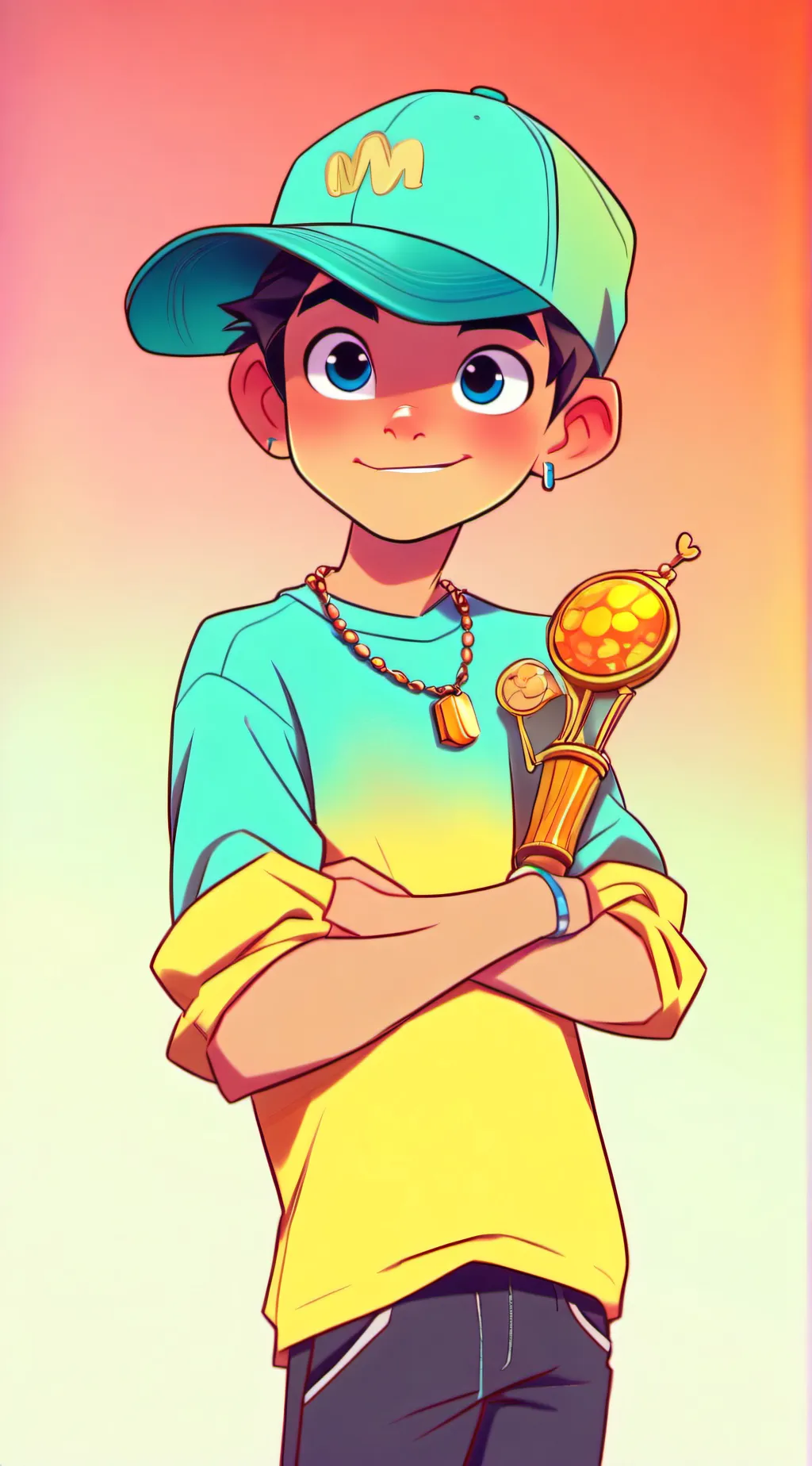 ai character: Lucas and Michael background