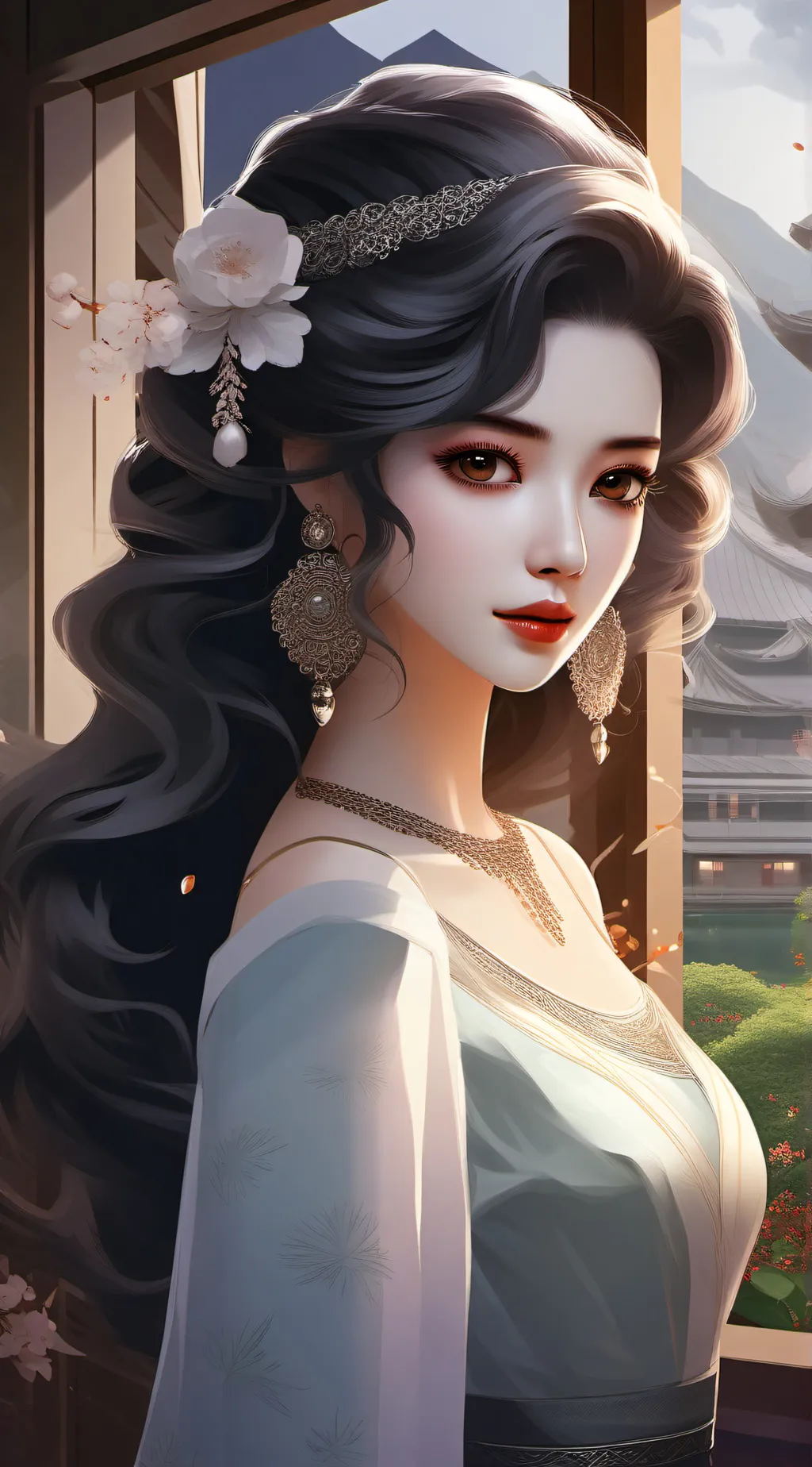 ai character: Sofia background