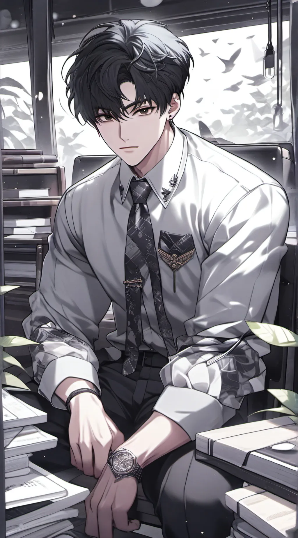 ai character: Hyeon background