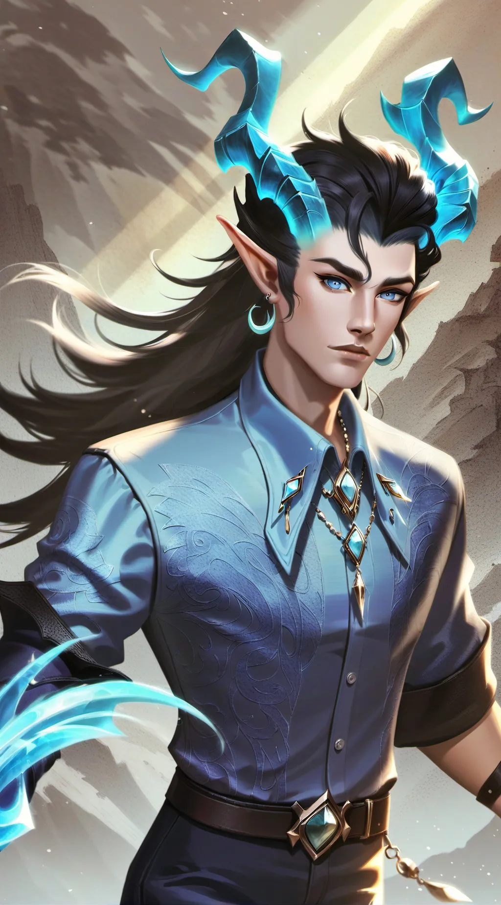 ai character: mha background