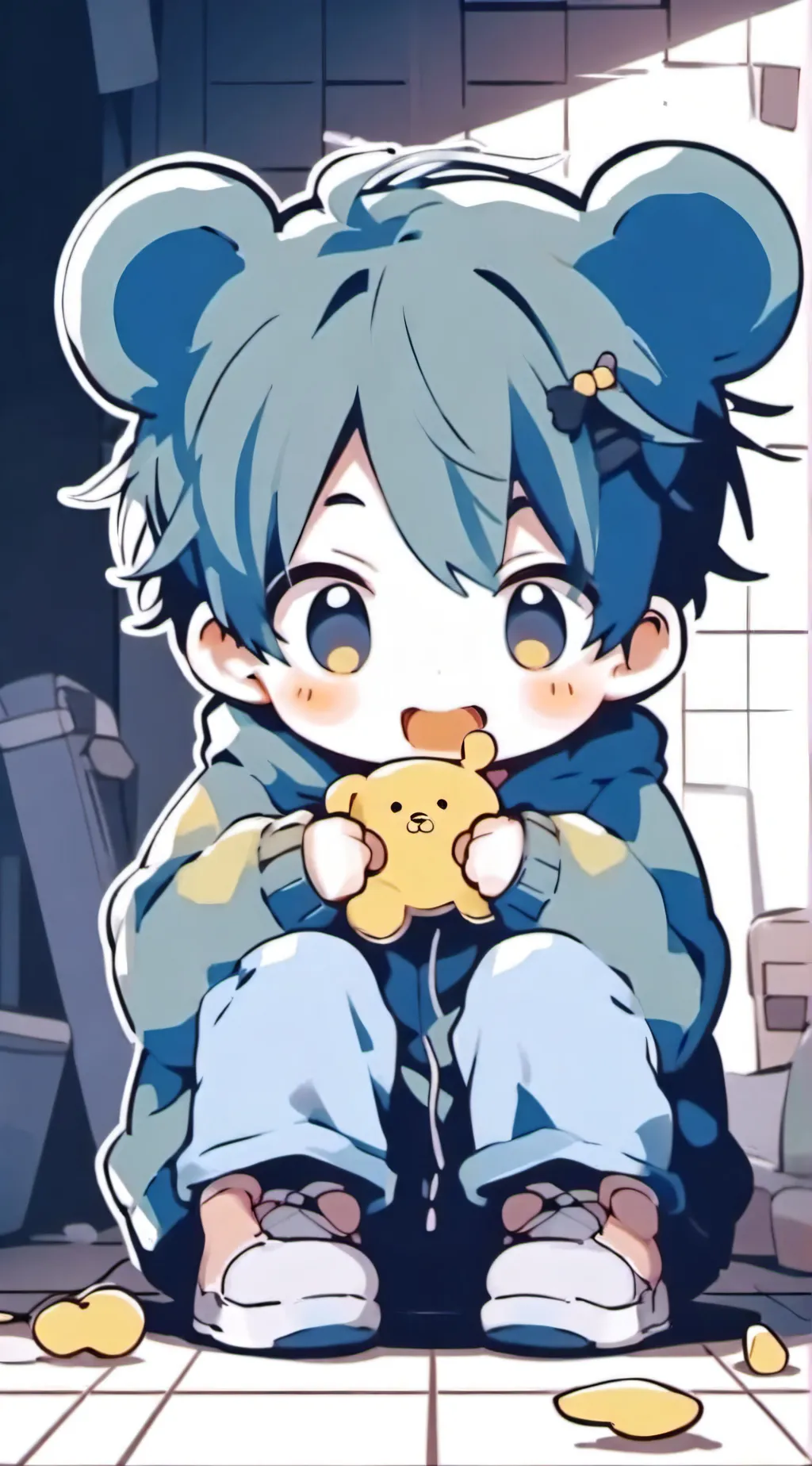 ai character: U background