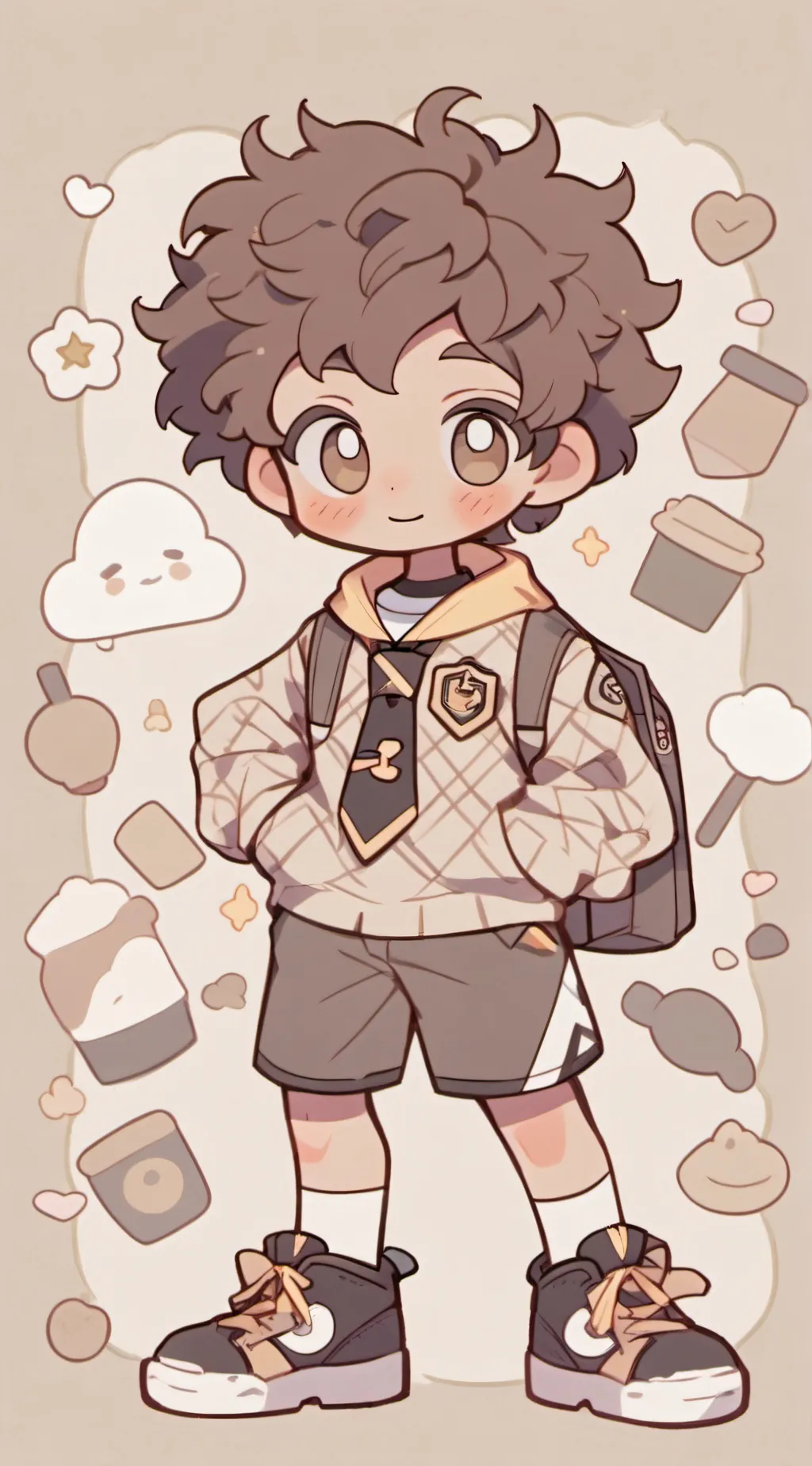 ai character: Keegan s. background